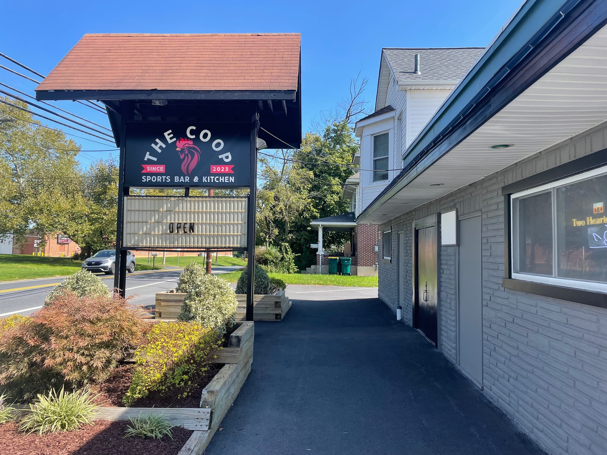 The Coop is officially open. Formerly Fat Jacks', ownership changed hands.
