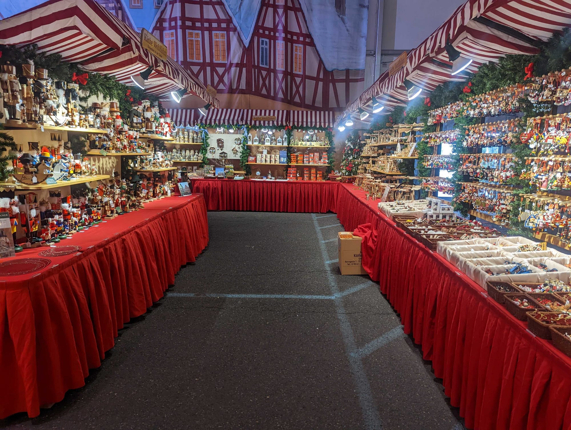 Käthe Wohlfahrt of America sells German inspired and handcrafted holiday and seasonal décor at Bethlehem's Christkindlmarkt. 