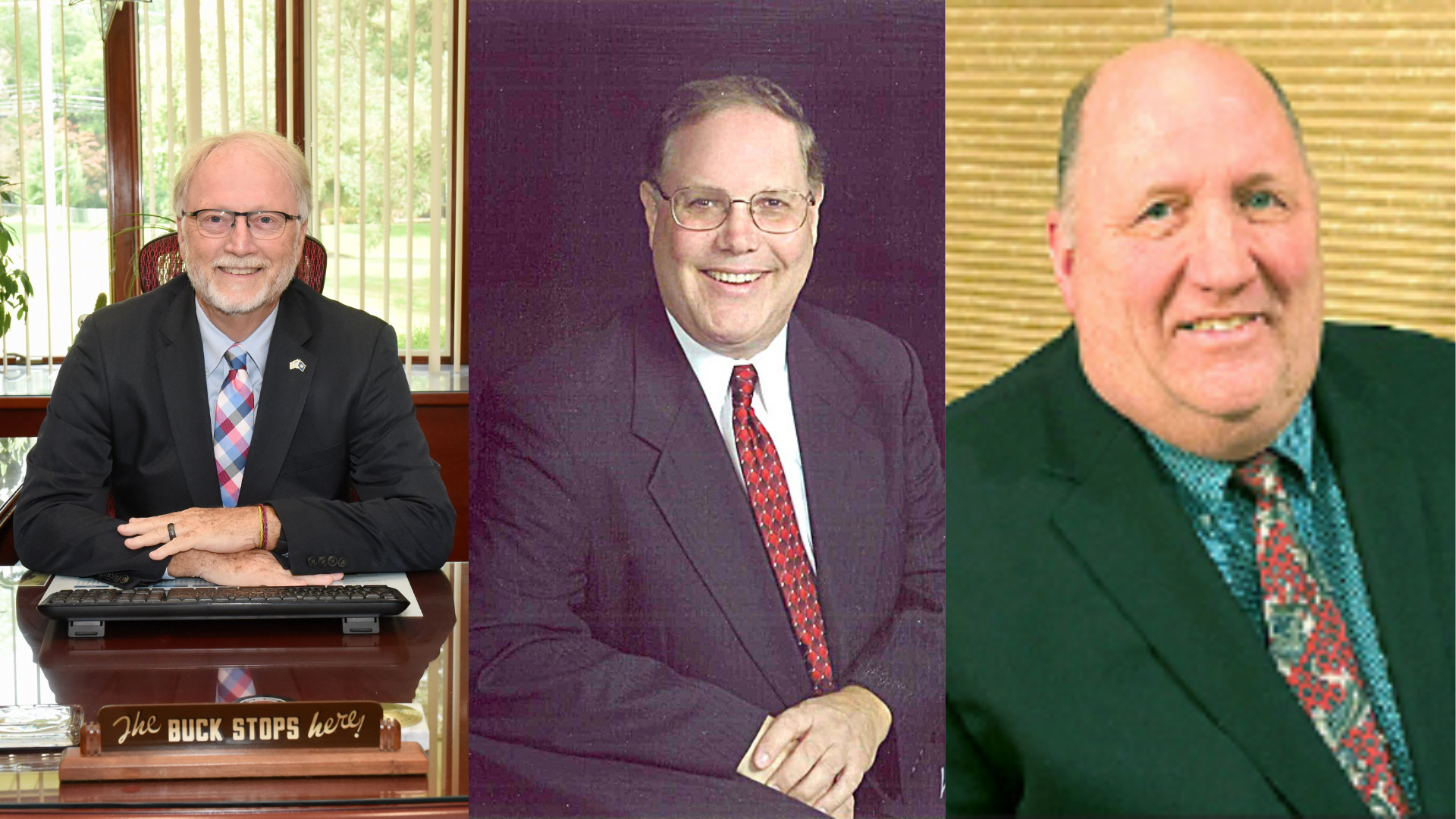 From left are Hanover Township, Northampton County Republican candidates Jay Finnigan, Jack Nagle and Barry Check.