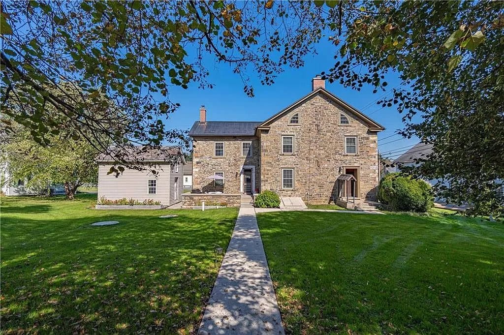 An 1800s farmhouse up for sale in the township has caught the eye of prospective buyers, and the internet.