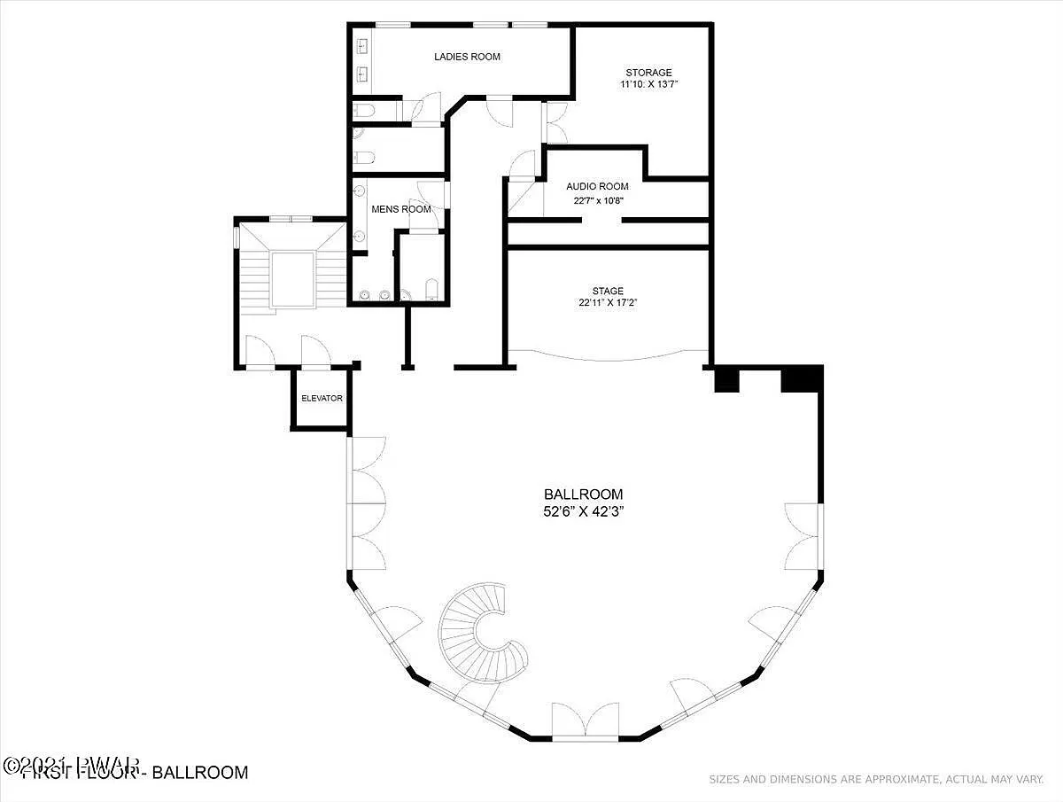 Blueprints of 3015 Barrington Lane from its now-inactive Zillow listing.