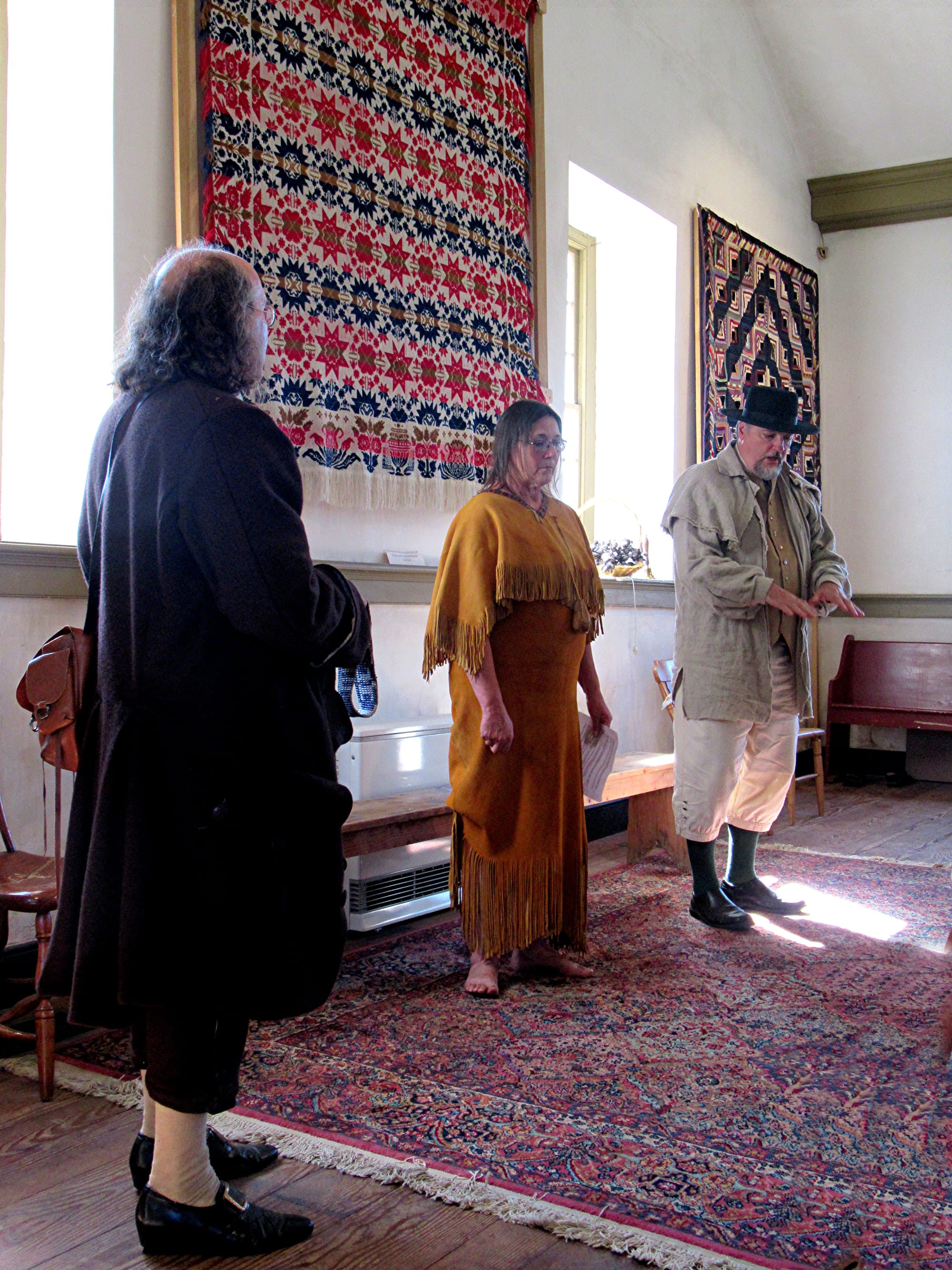 "The Walking Purchase Healing Journey” took place Sept. 21, 2019. Members of the Lenape Nation of Pennsylvania and the Bachma
