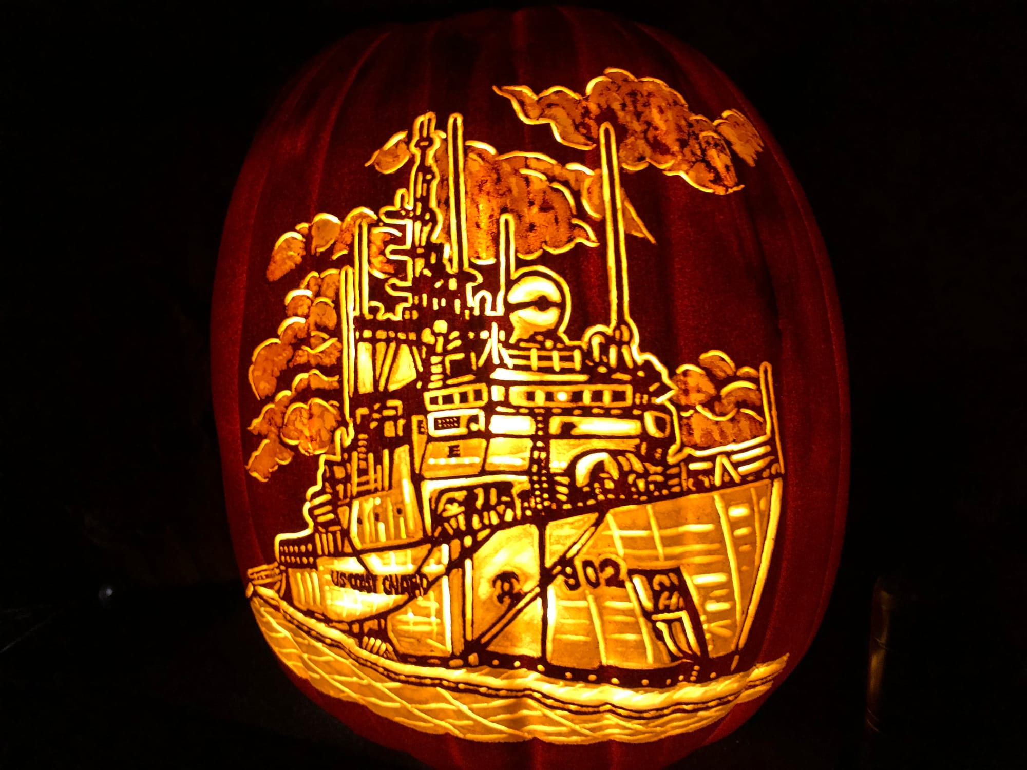 It can take hours or even days for Ian Fetterman, of Palmer Township, to meticulously carve intricate scenes onto the skin of