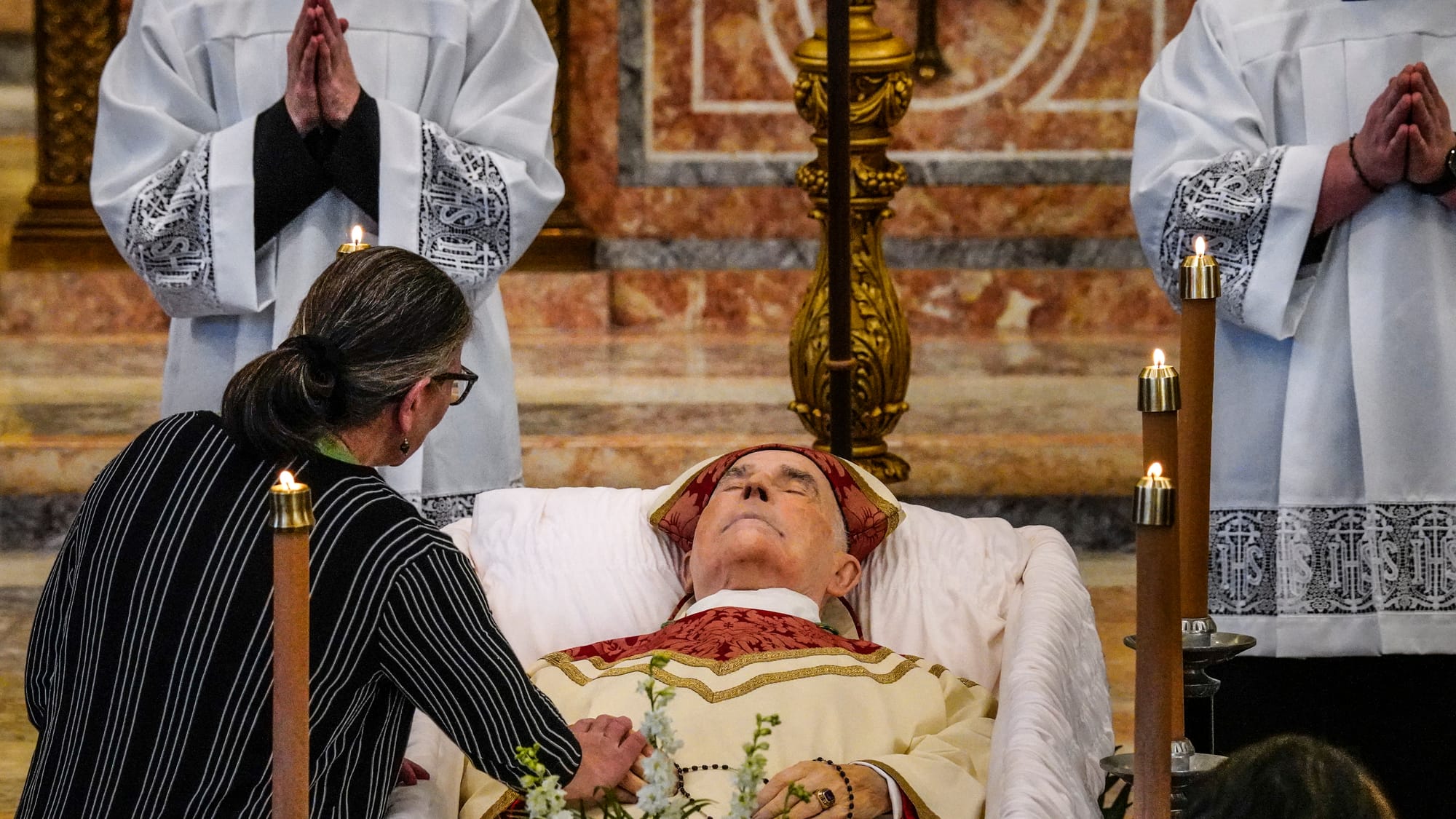Ceremonies of Reception of the Body and Visitation for The Most Reverend Edward Peter Cullen, D.D., third Bishop of Allentown
