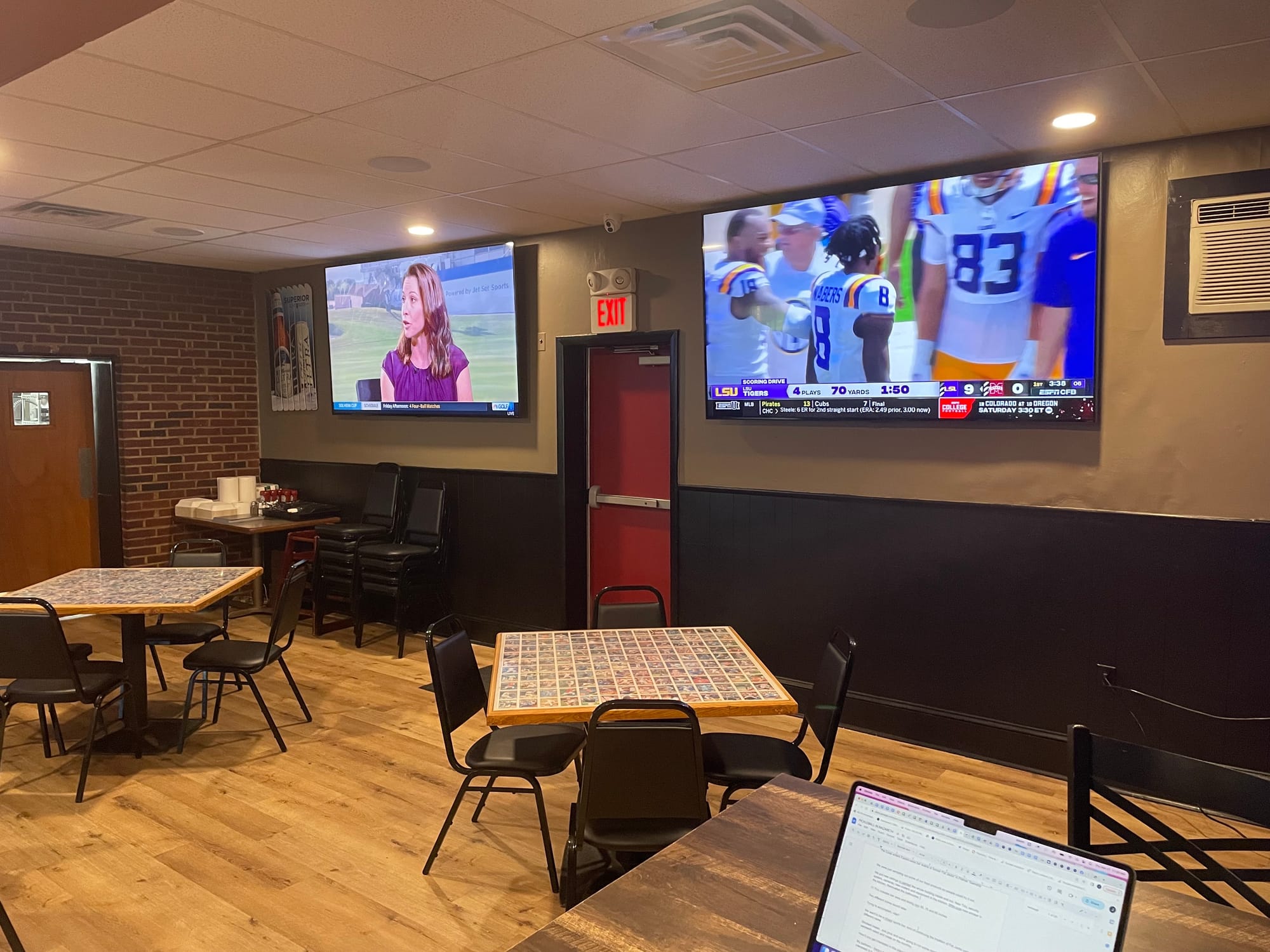 The Coop is officially open. Formerly Fat Jacks', ownership changed hands.