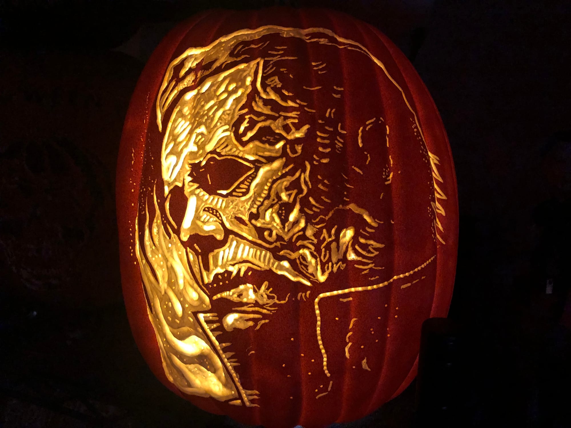 It can take hours or even days for Ian Fetterman, of Palmer Township, to meticulously carve intricate scenes onto the skin of