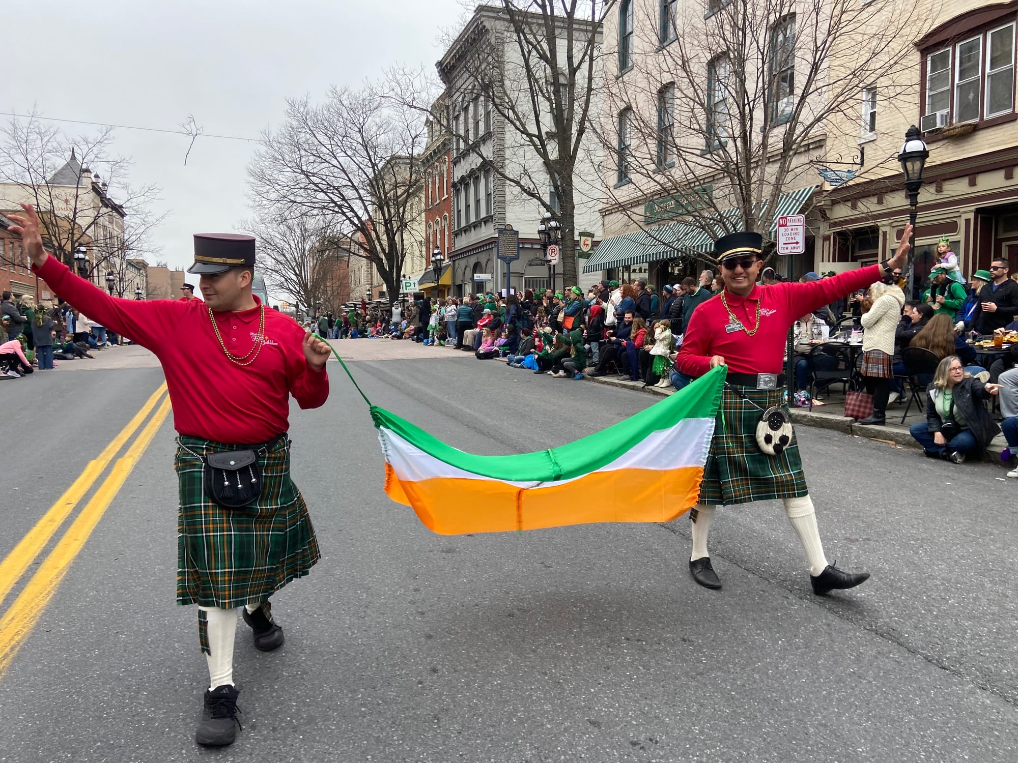 The Parade of Shamrocks, hosted by Celtic Cultural Alliance, kicked off at 1 p.m. Saturday, winding its way through the city’