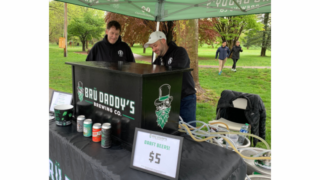 Allentown brewing company Bru Daddy's sells vegetarian and vegan beer at VegFest.