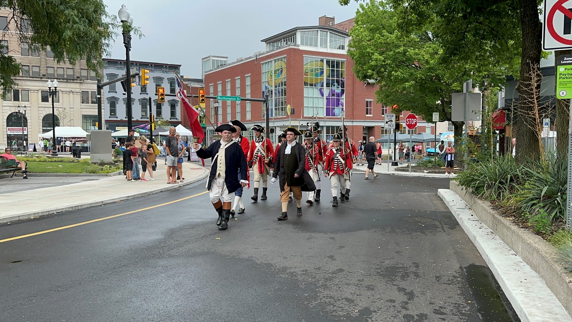 Easton celebrates Heritage Day with a reading of the Declaration of Independence, in addition to other fun events.
