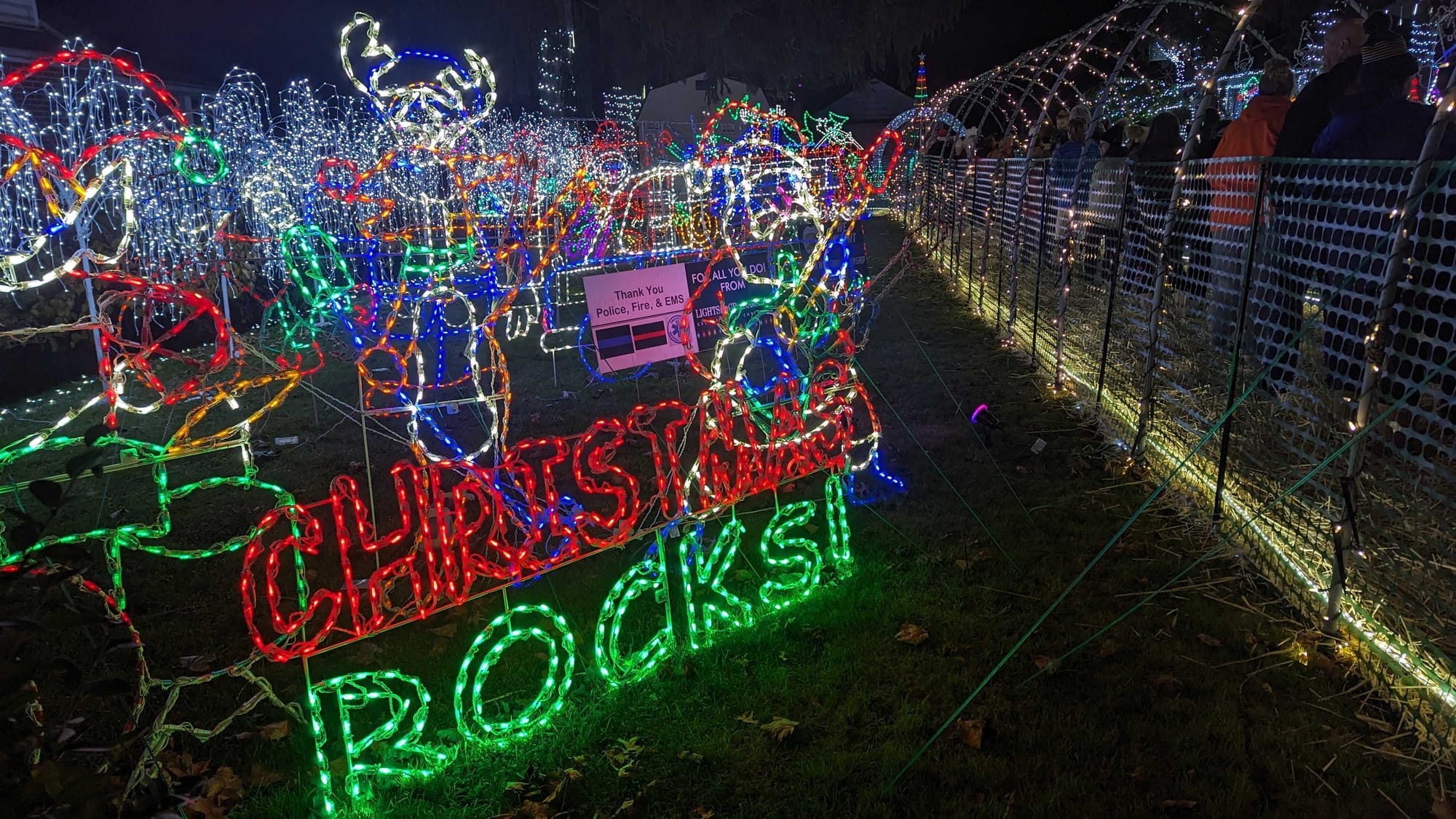 The Lights in Greenawalds were turned on Saturday, Nov. 11, 2023.