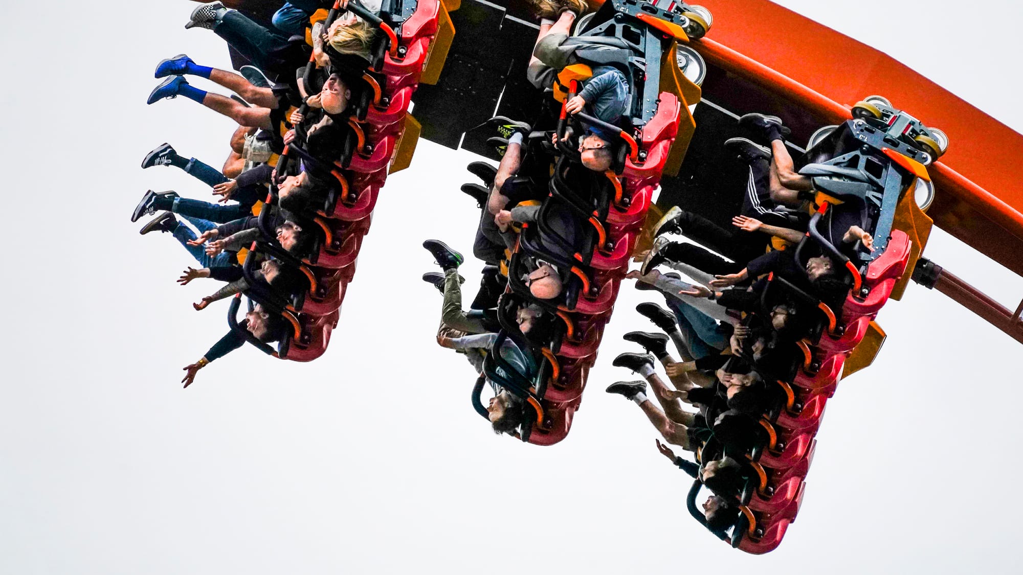 Dorney Park holds Media Day for Iron Menace on Wednesday, April 17, 2024. Photography by Donna S. Fisher for LehighValleyNews