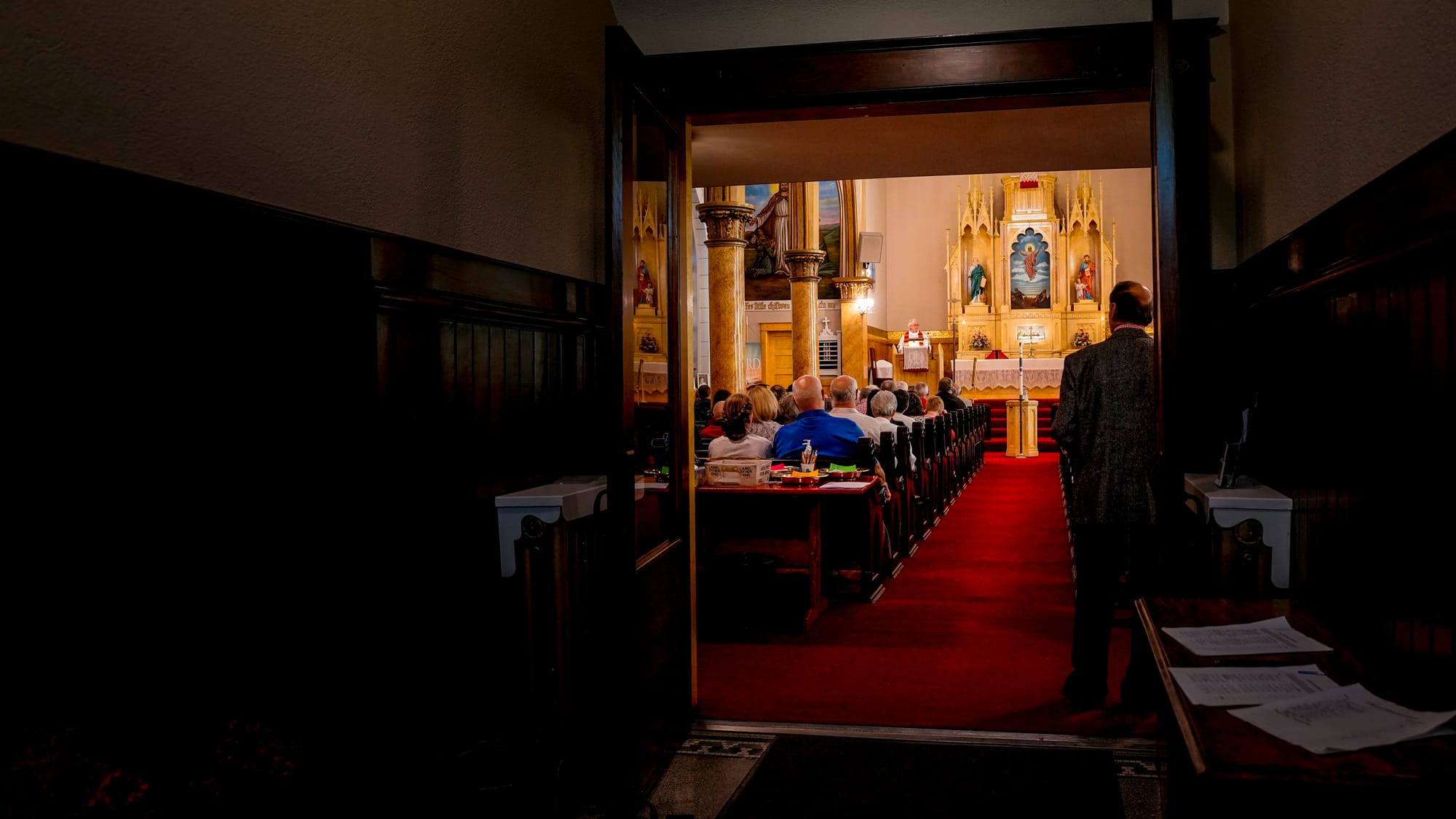 A Thanksgiving and Leave-Taking service was held at St. John's Windish Evangelical Lutheran Church in Bethlehem Sunday, April