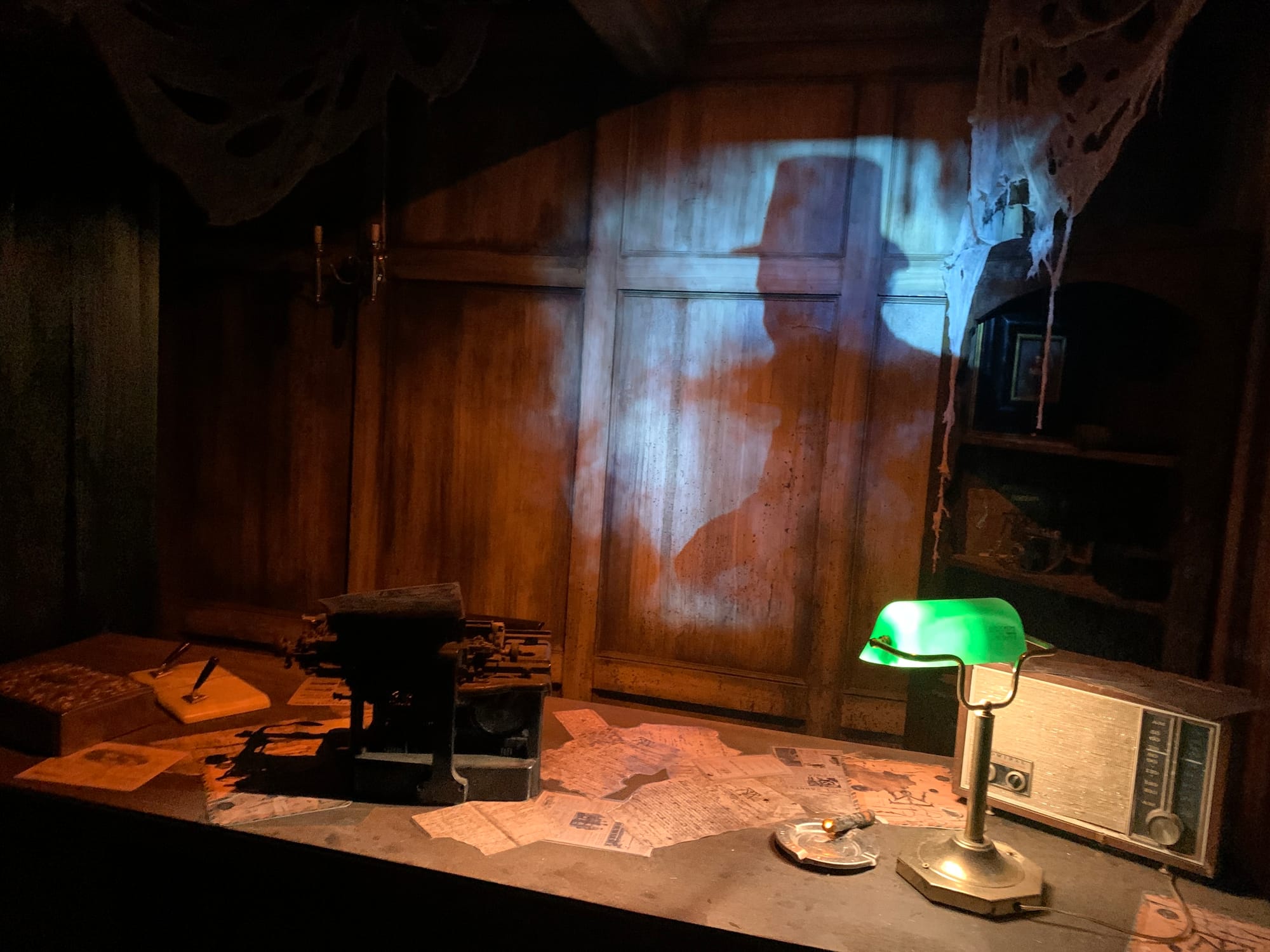 The shadow of Hiram S. McTavish haunts the maze.