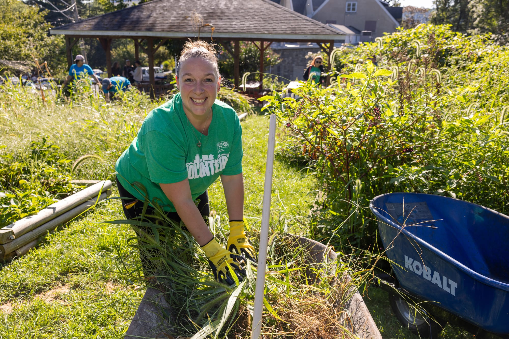 Volunteers were working during the United Way's 30th annual Day of Caring on Sept. 14, 2023.