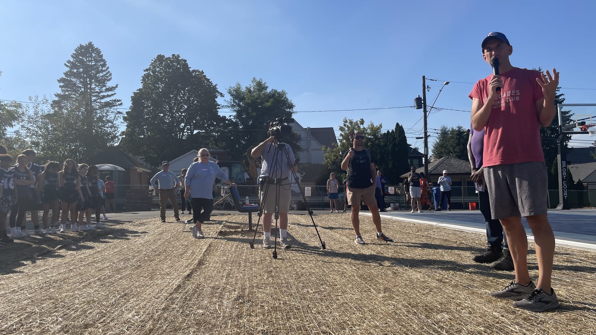 The Bethlehem community and beyond came together this week to make the park upgrade possible. The multi-sport court is good t