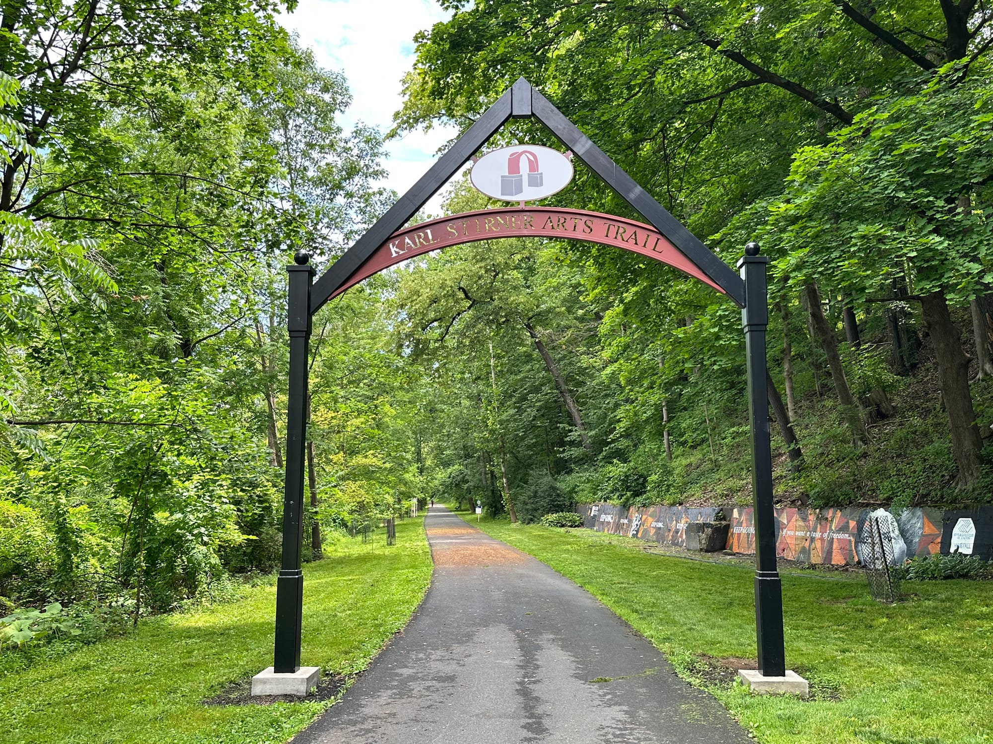 Explore the natural and human-made majesty of the Karl Stirner Arts Trail in Easton.