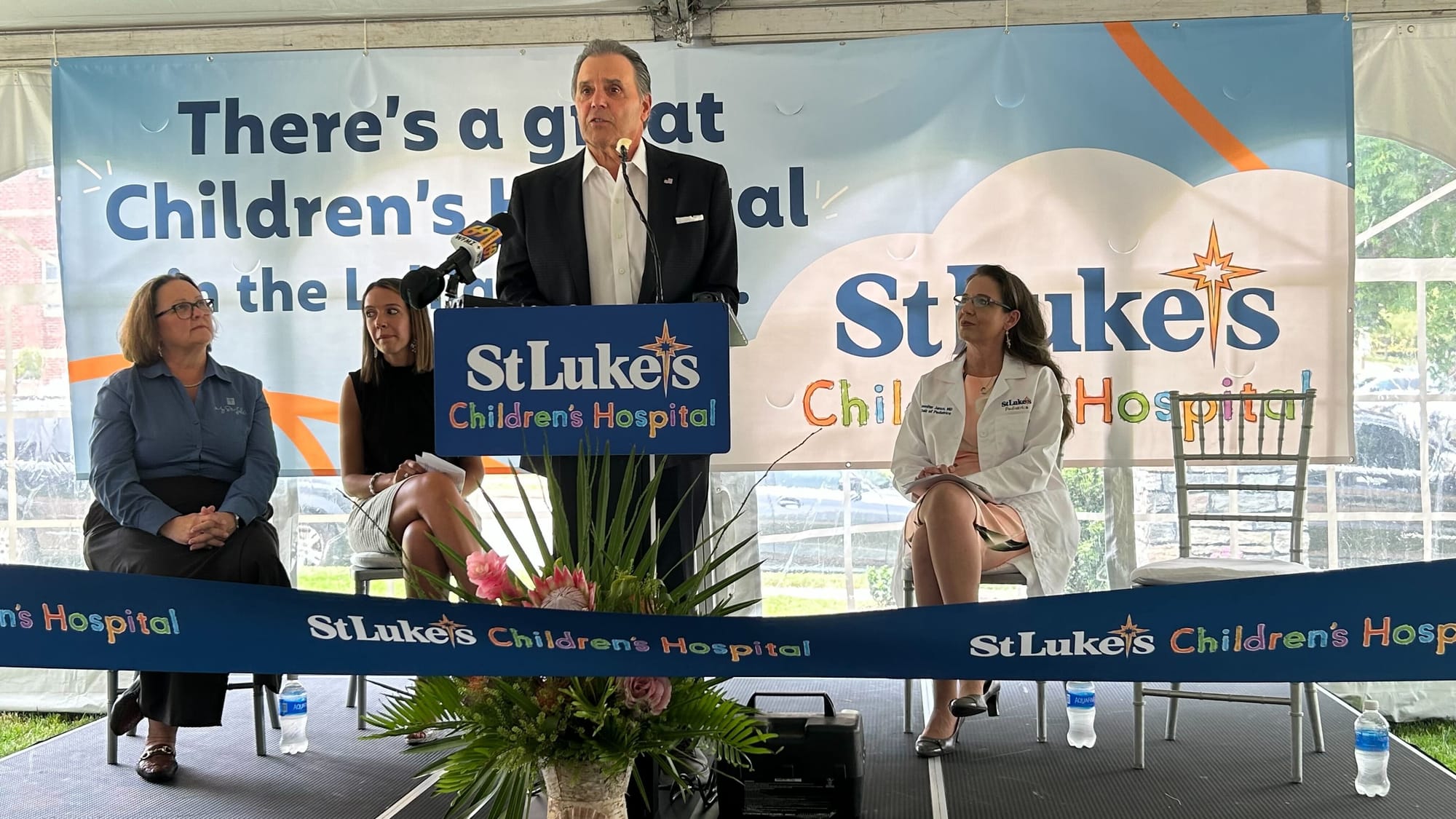 St. Luke's focus on pediatrics included the opening of the St. Luke’s Pediatric Specialty Center in Upper Saucon Township. (B