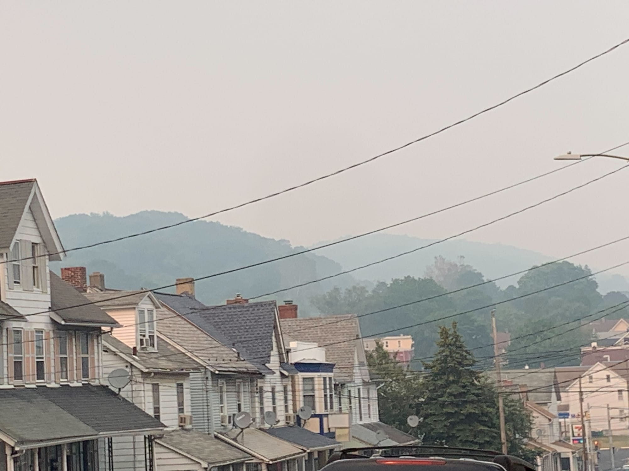 At the intersection of Woodward and Susquehanna, in Allentown.