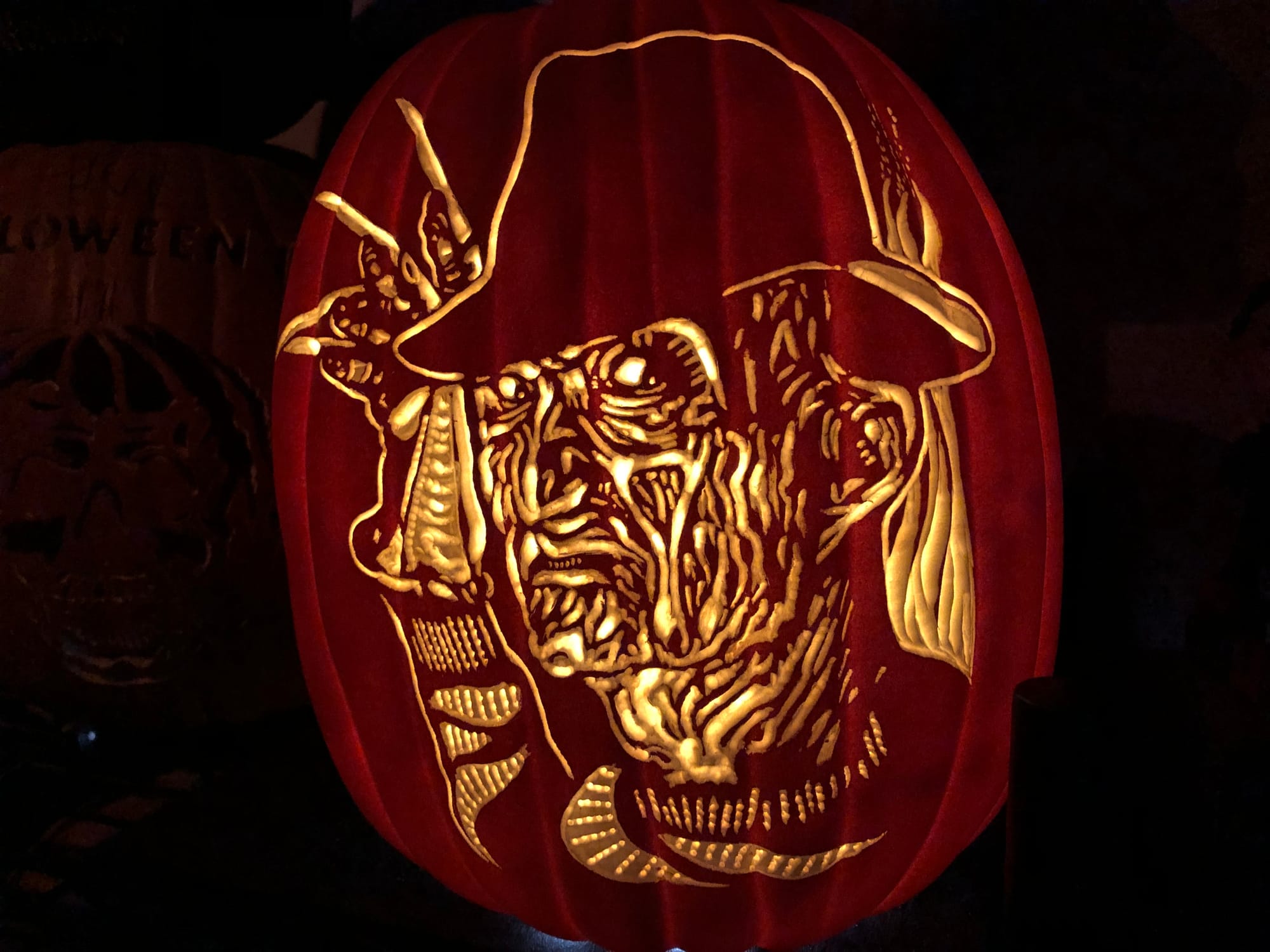 It can take hours or even days for Ian Fetterman, of Palmer Township, to meticulously carve intricate scenes onto the skin of