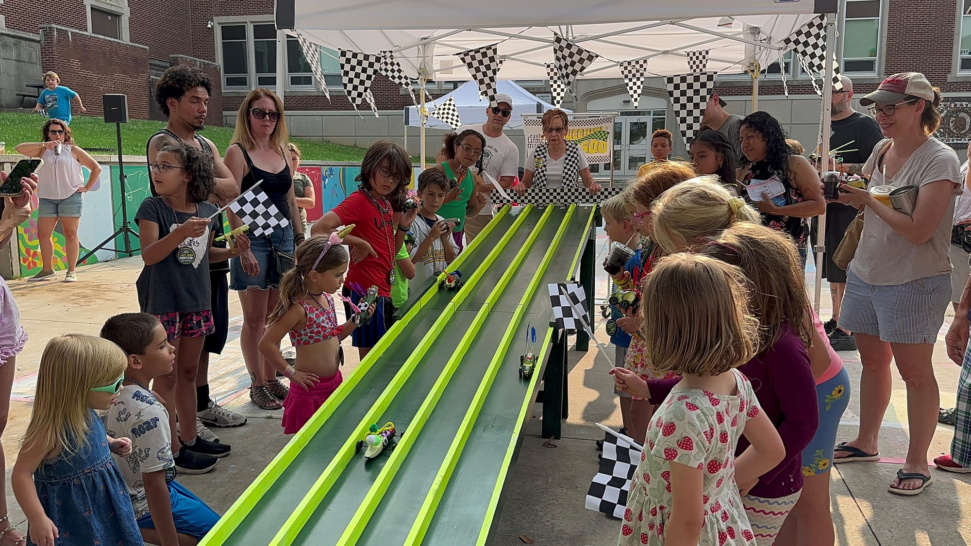 Easton's 17th annual Zucchini 500 featured some fierce competition from dozens of competitors, all of whom exercised creativi