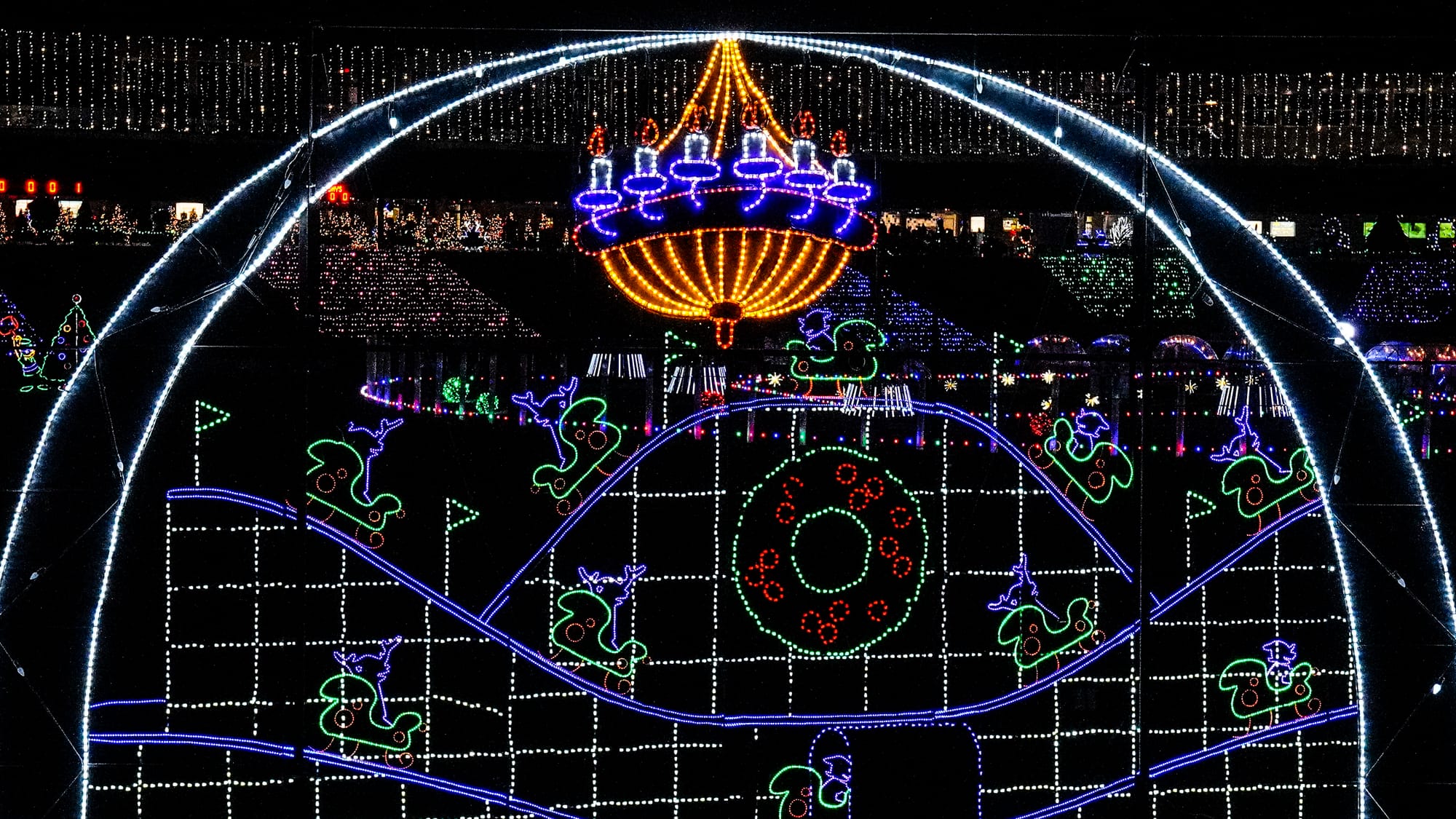 The Lehigh Valley IronPigs are hosting Illumination, a display of brilliant lights throughout Coca-Cola Park as they start th