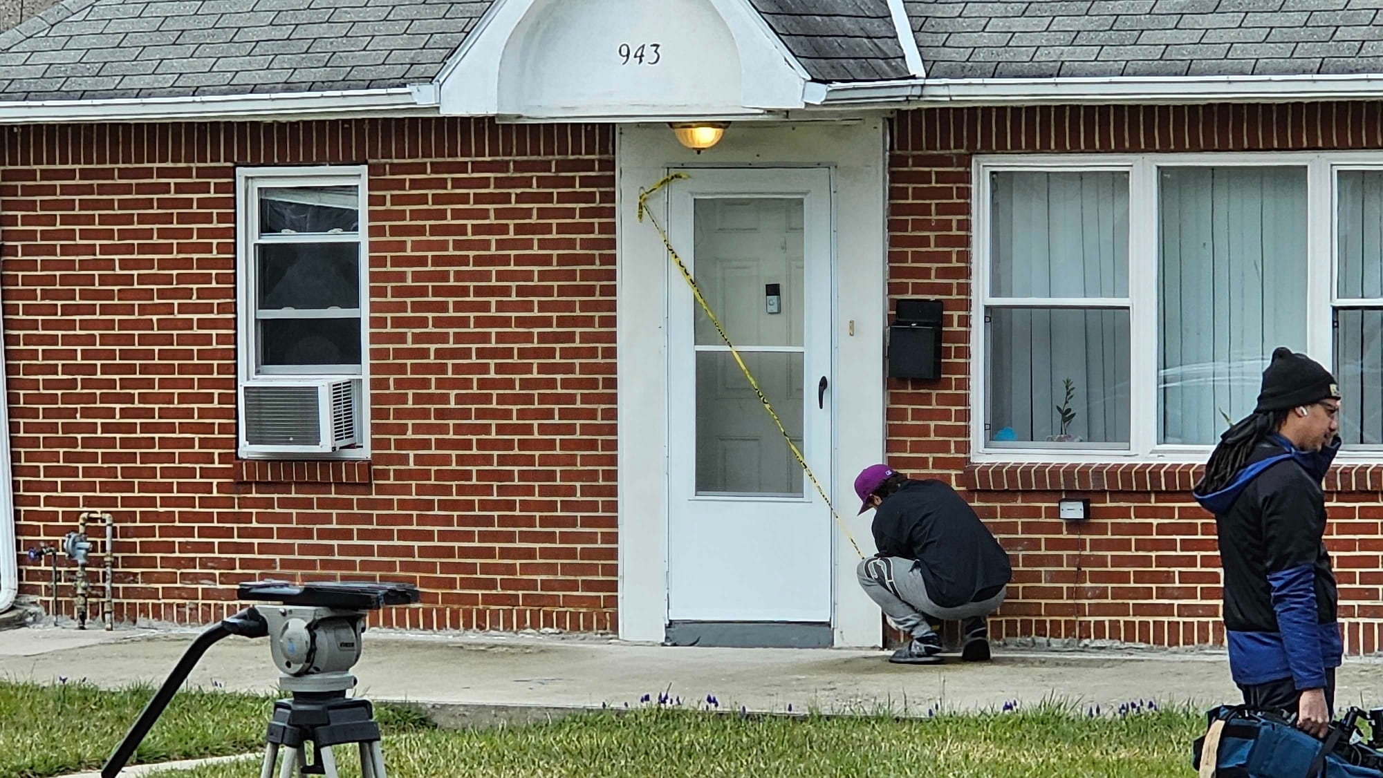 Allentown police respond to a fatal shooting in the 900 block of E Hamilton Street on the city's east side Thursday afternoon