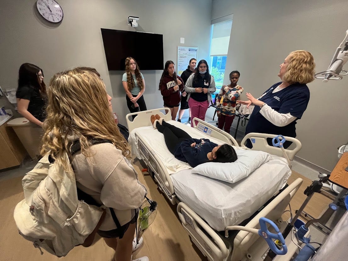 More than 80 Lehigh Valley high school students learn about what a career in nursing is like Lehigh Valley Health Network’s C