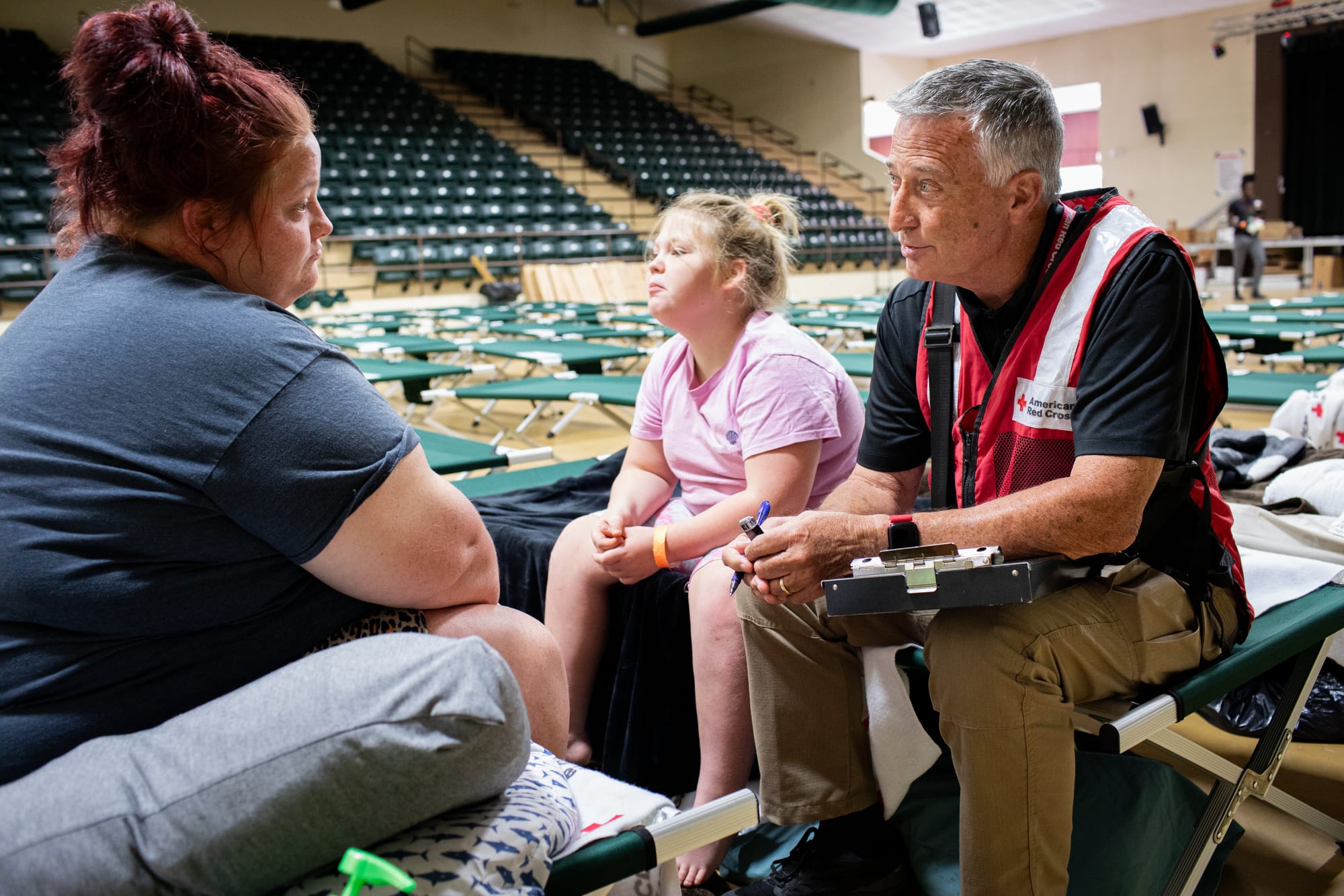 Red Cross volunteers, including those from the Lehigh Valley, are in Florida helping with Hurricane Helene relief efforts.