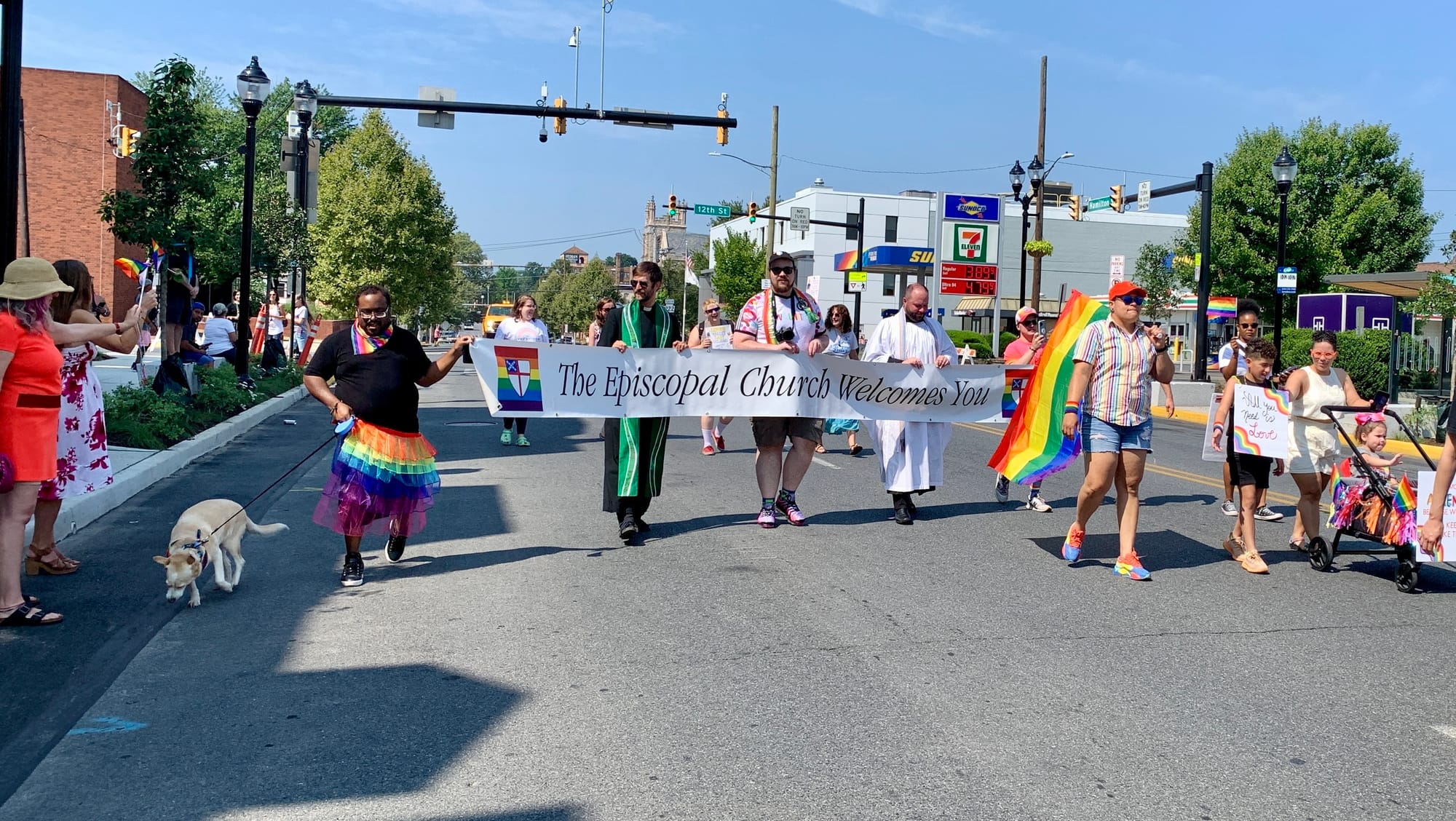 The Episcopal Church at the Pride Parade.