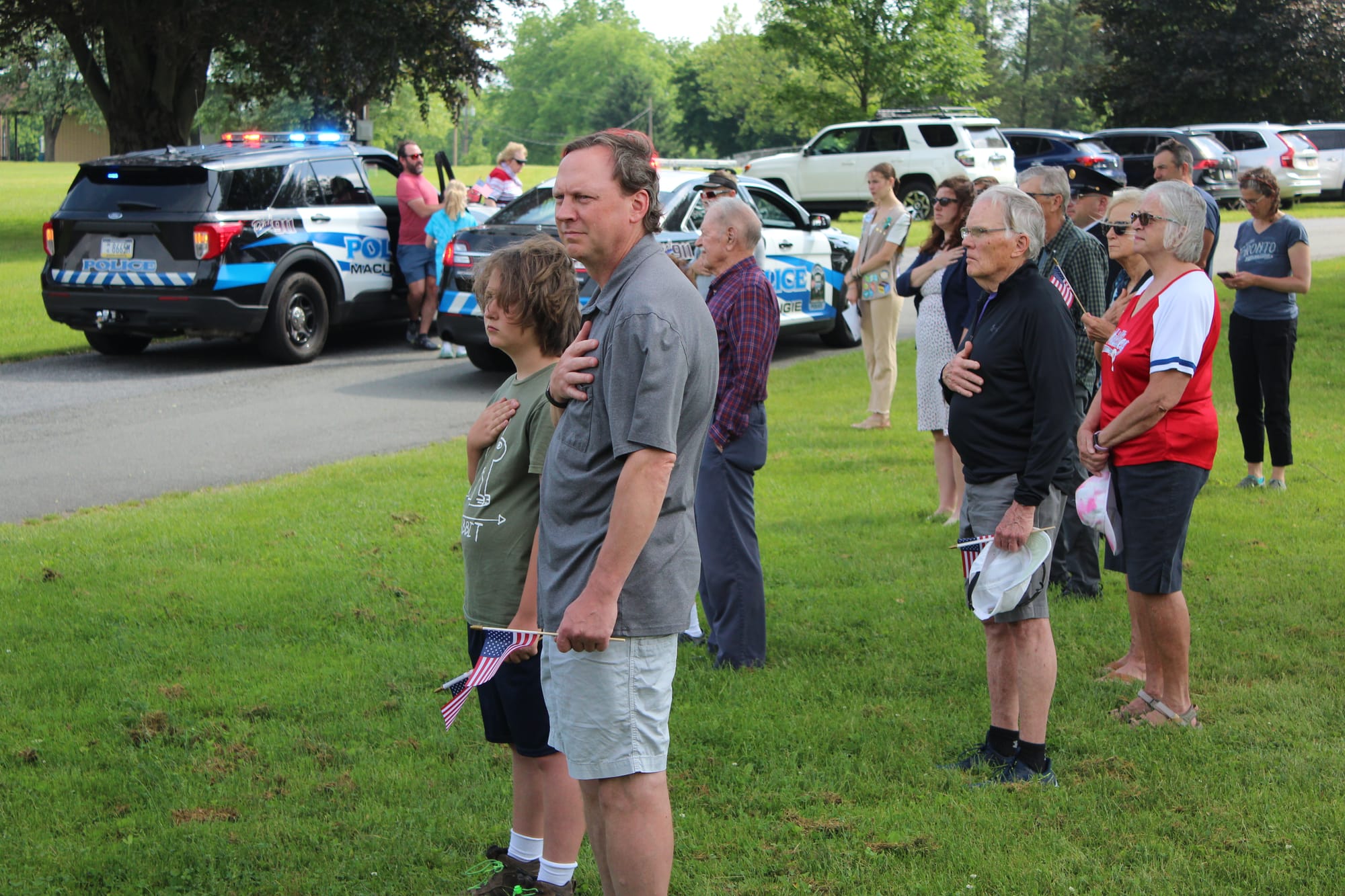 The Borough of Macungie 2024 Memorial Day Program featured local veterans, emergency workers and representatives
