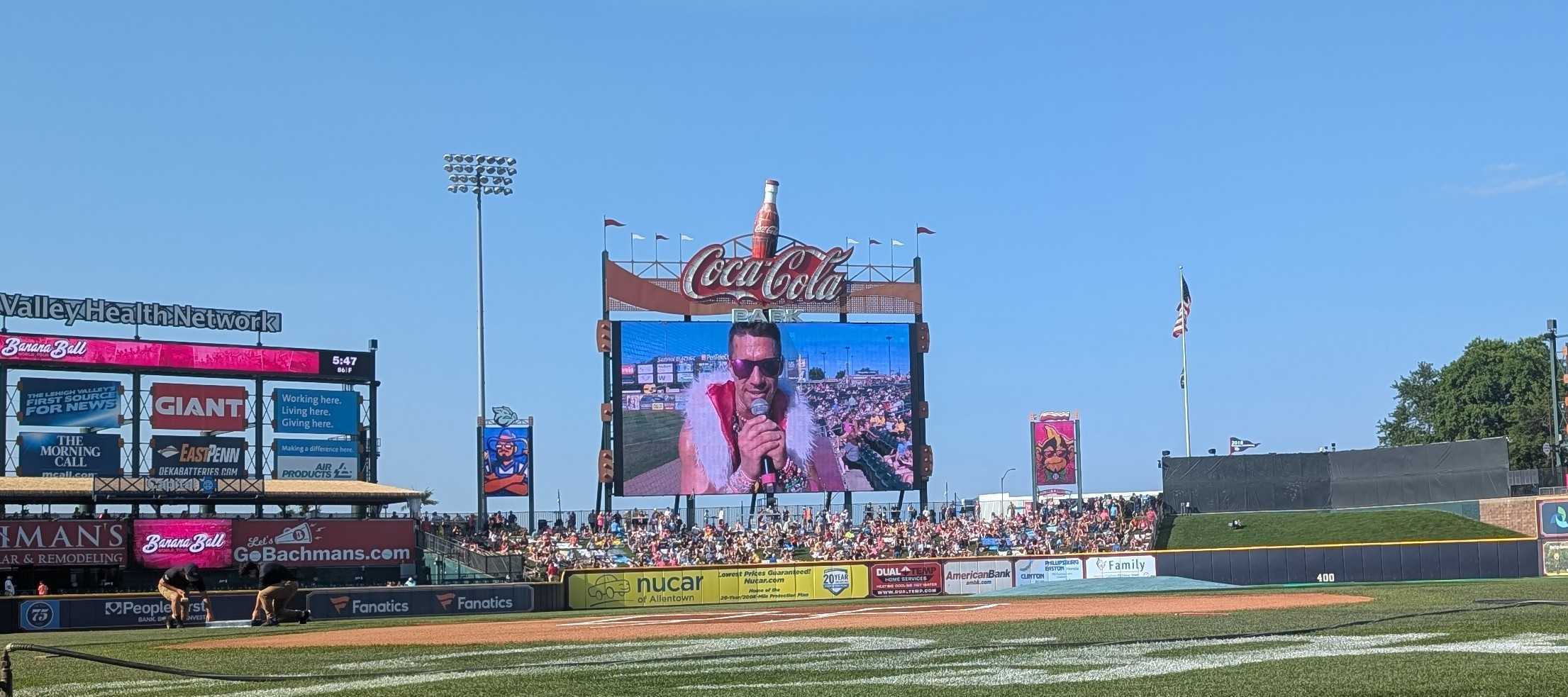 The Party Animals faced the Texas Tailgaters at Coca-Cola Park on Saturday, July 5, 2025.