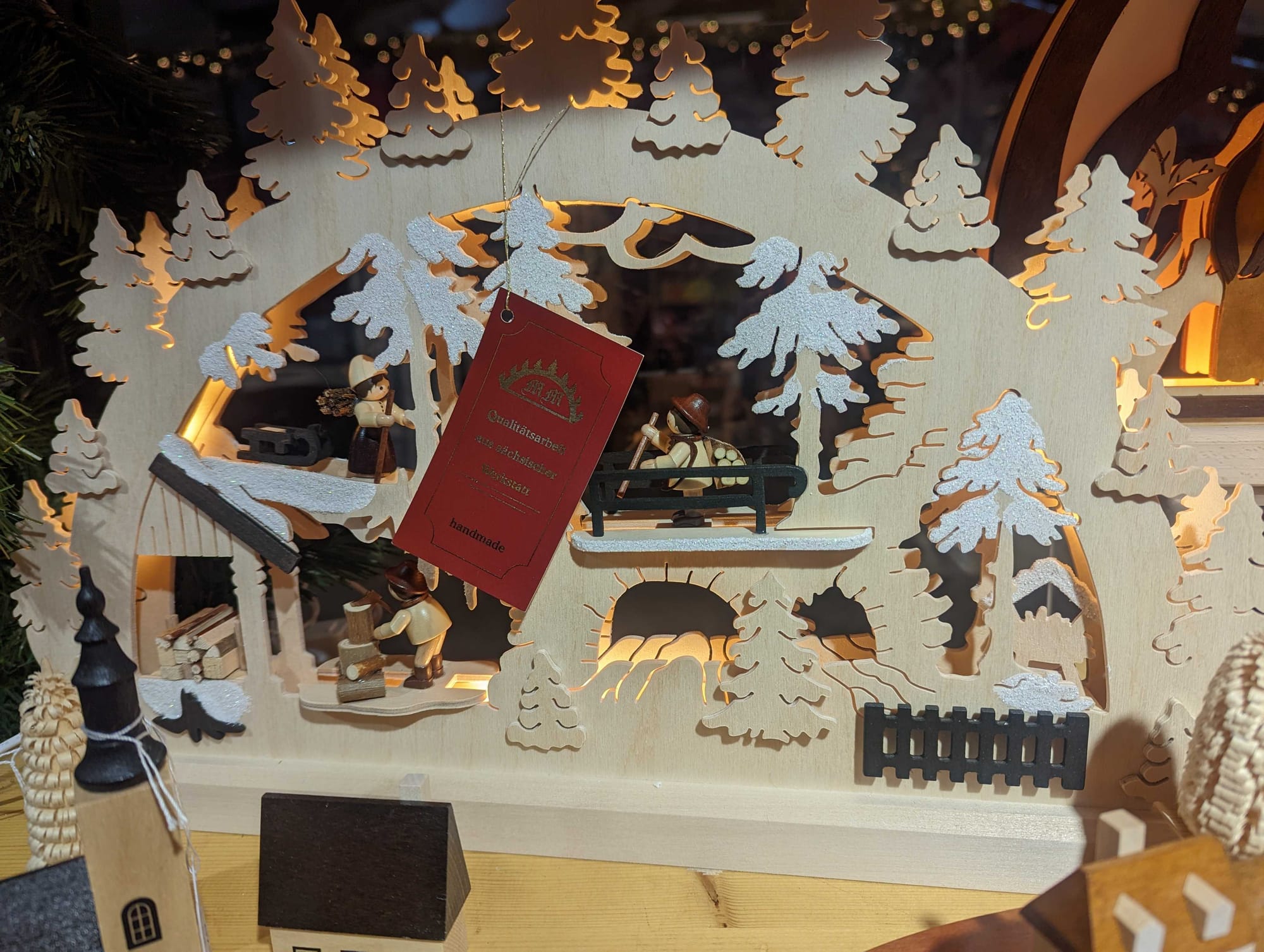 Käthe Wohlfahrt of America sells German inspired and handcrafted holiday and seasonal décor at Bethlehem's Christkindlmarkt. 