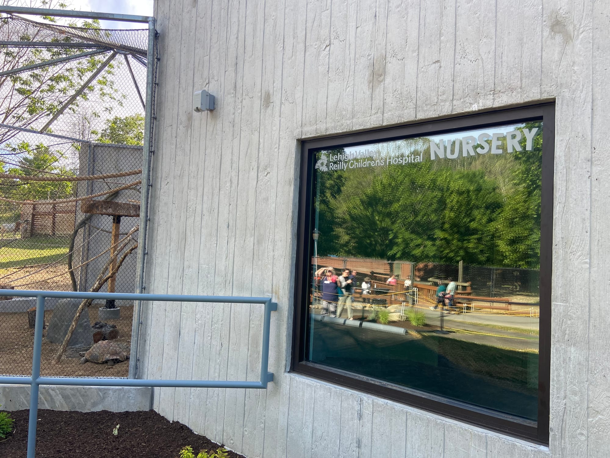 Officials gathered at Lehigh Valley Zoo, 5150 Game Preserve Road in Schnecksville, Thursday for a ribbon cutting at the zoo's