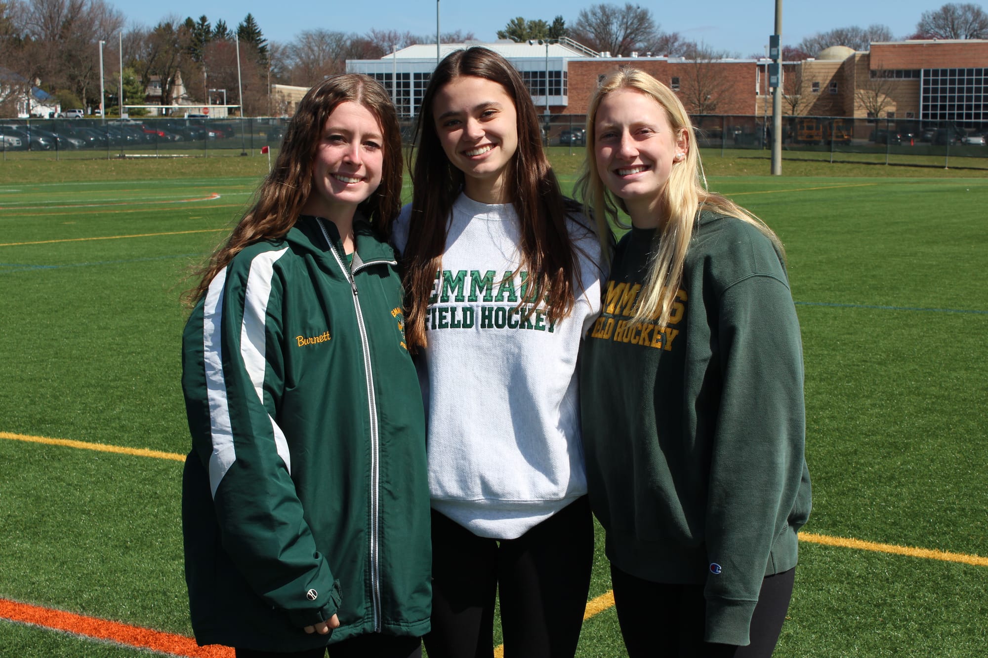 Seniors Rachel Herbine, Abby Burnett and Ava Zerfass now plan on pursuing field hockey in college