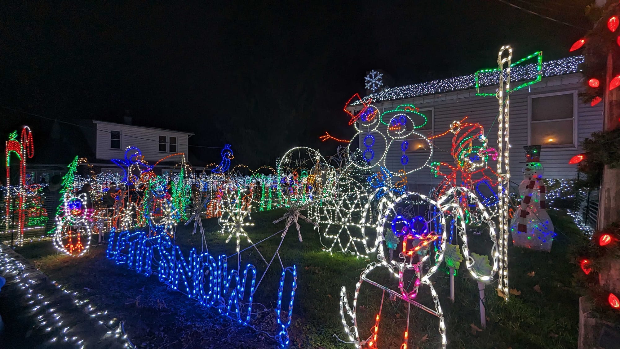 The Lights in Greenawalds were turned on Saturday, Nov. 11, 2023.
