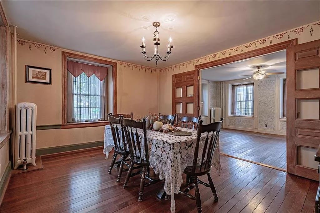 An 1800s farmhouse up for sale in the township has caught the eye of prospective buyers, and the internet.