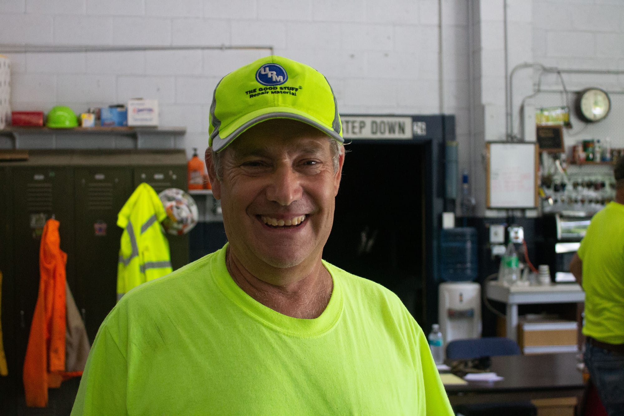 Lindsey Manzi leads the public works department in Upper Mt. Bethel. He said 'we're up against a lot' as his team finished pr