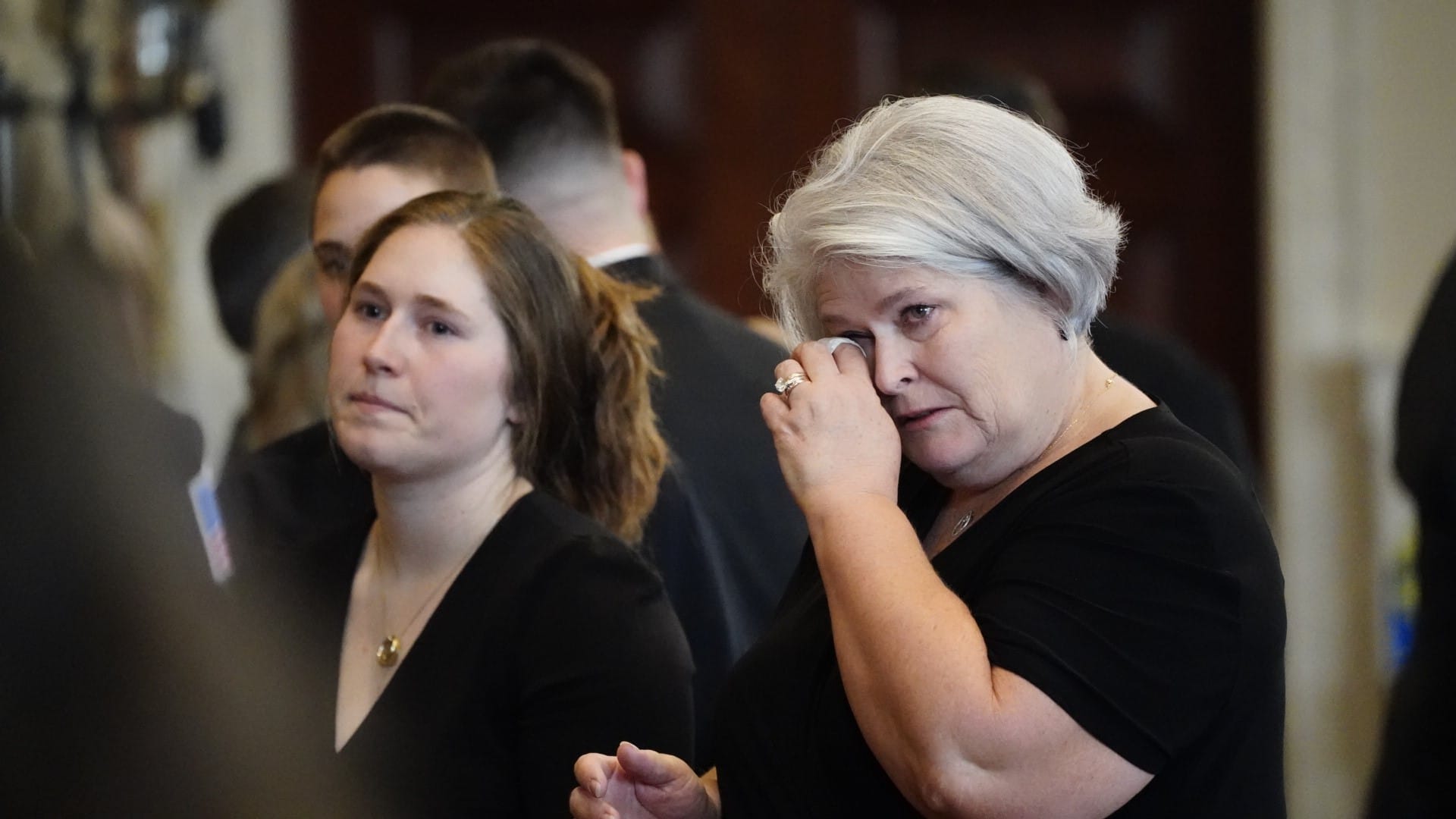 Funeral services were held Wednesday for retired Allentown firefighter Chris Kiskeravage at The Cathedral of Saint Catharine 