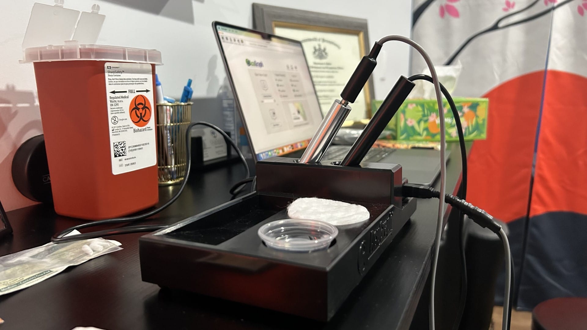 New acupuncture technology called acugraph.