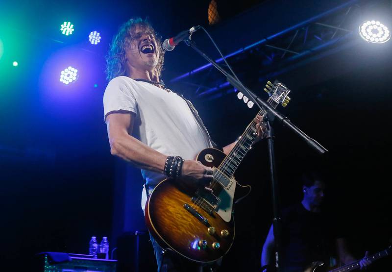 Alternative rock band Fuel played at One Centre Square in Easton in October 2018