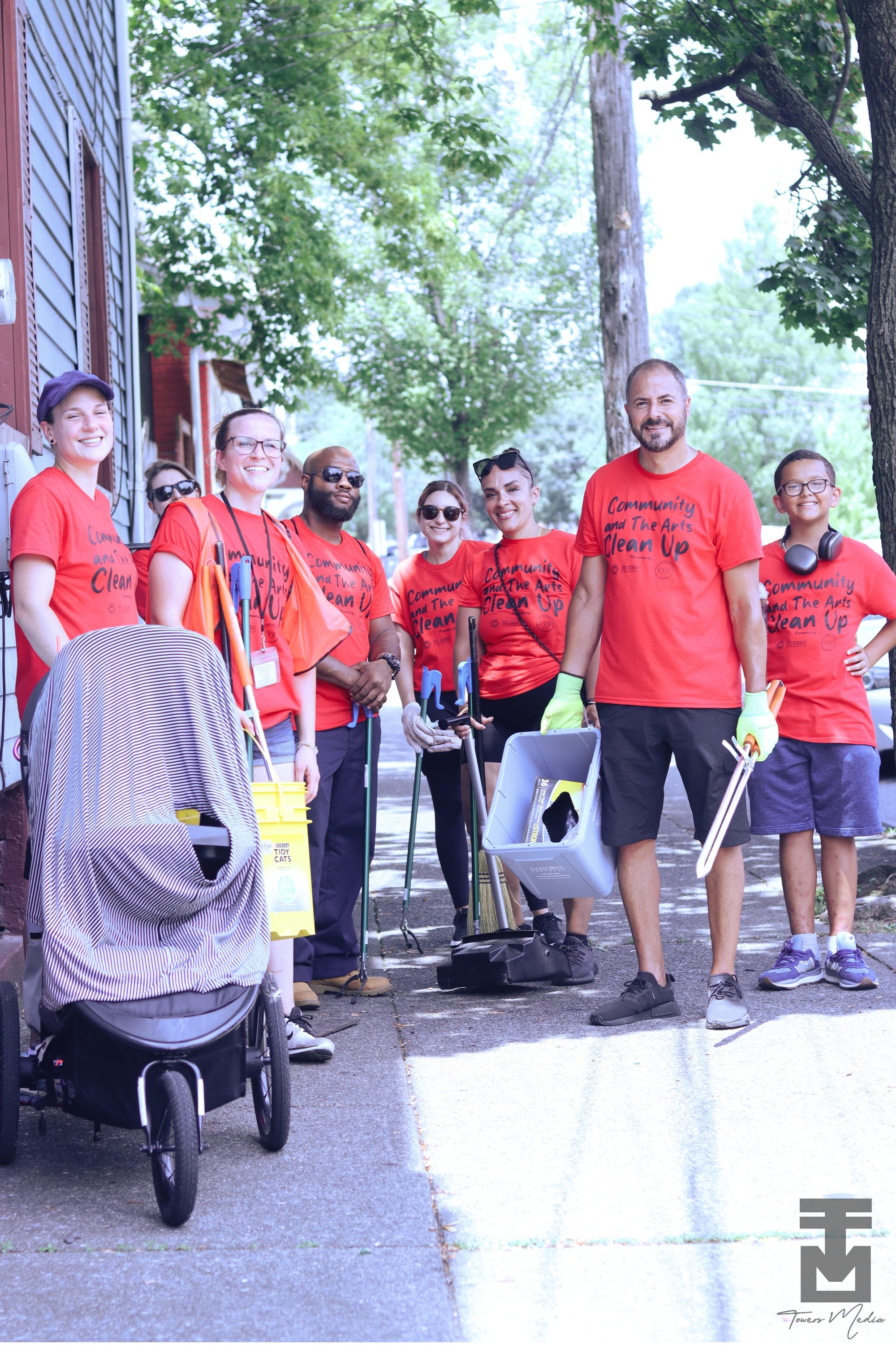The tournament-style clean up aimed to encourage community engagement and clear litter from Allentown's neighborhoods.