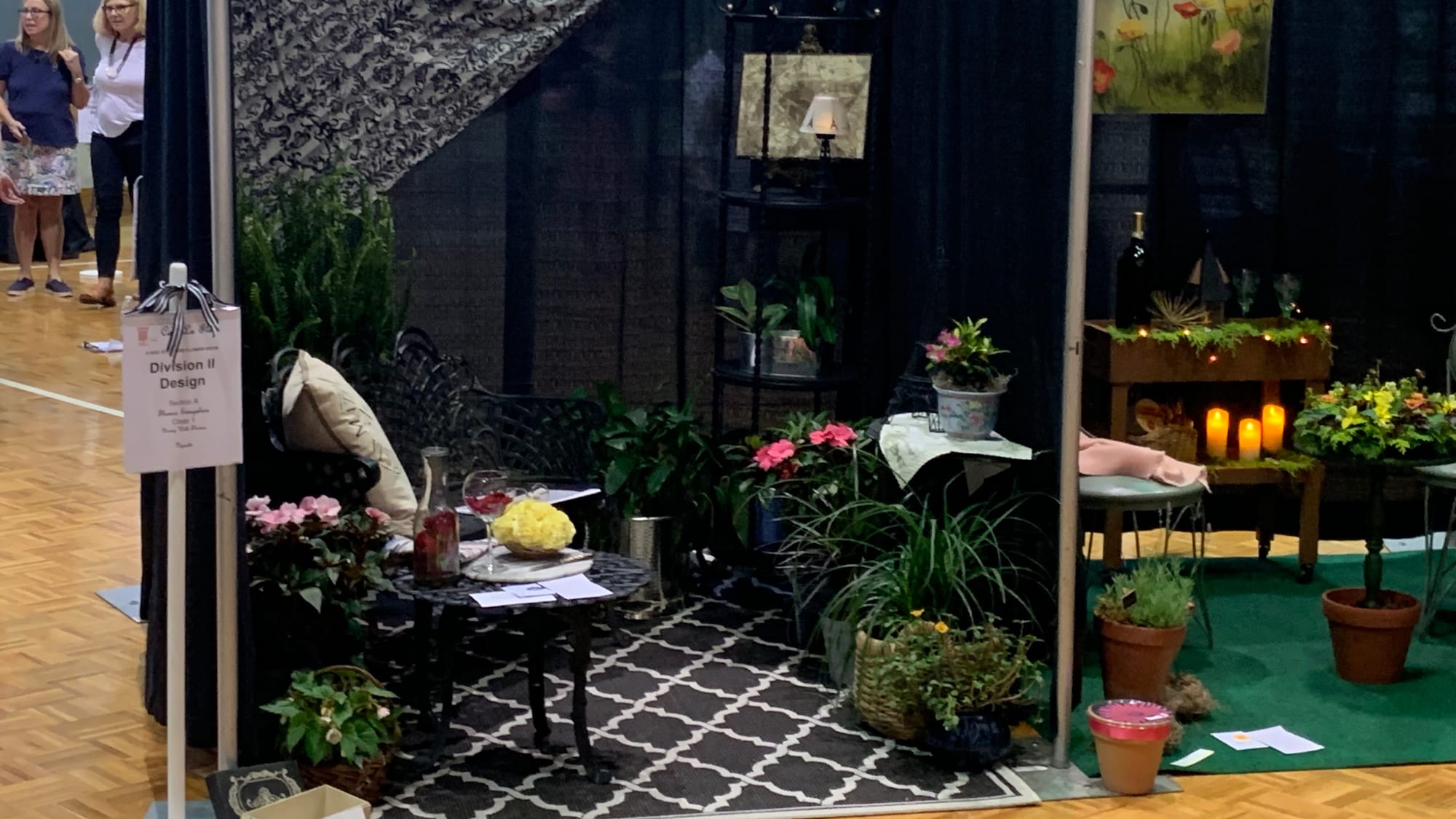 Vignettes at the Bethlehem flower show
