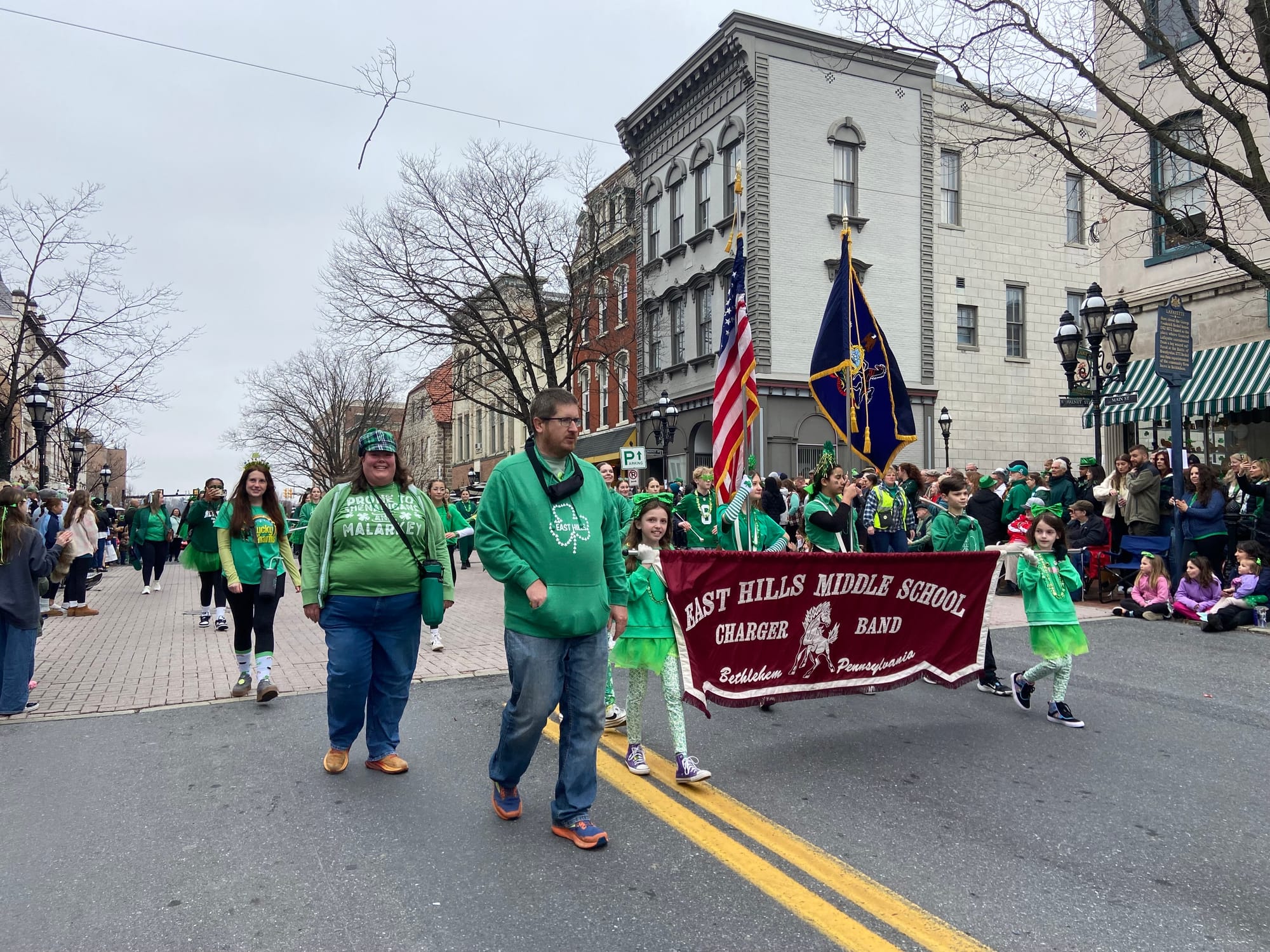 The Parade of Shamrocks, hosted by Celtic Cultural Alliance, kicked off at 1 p.m. Saturday, winding its way through the city’