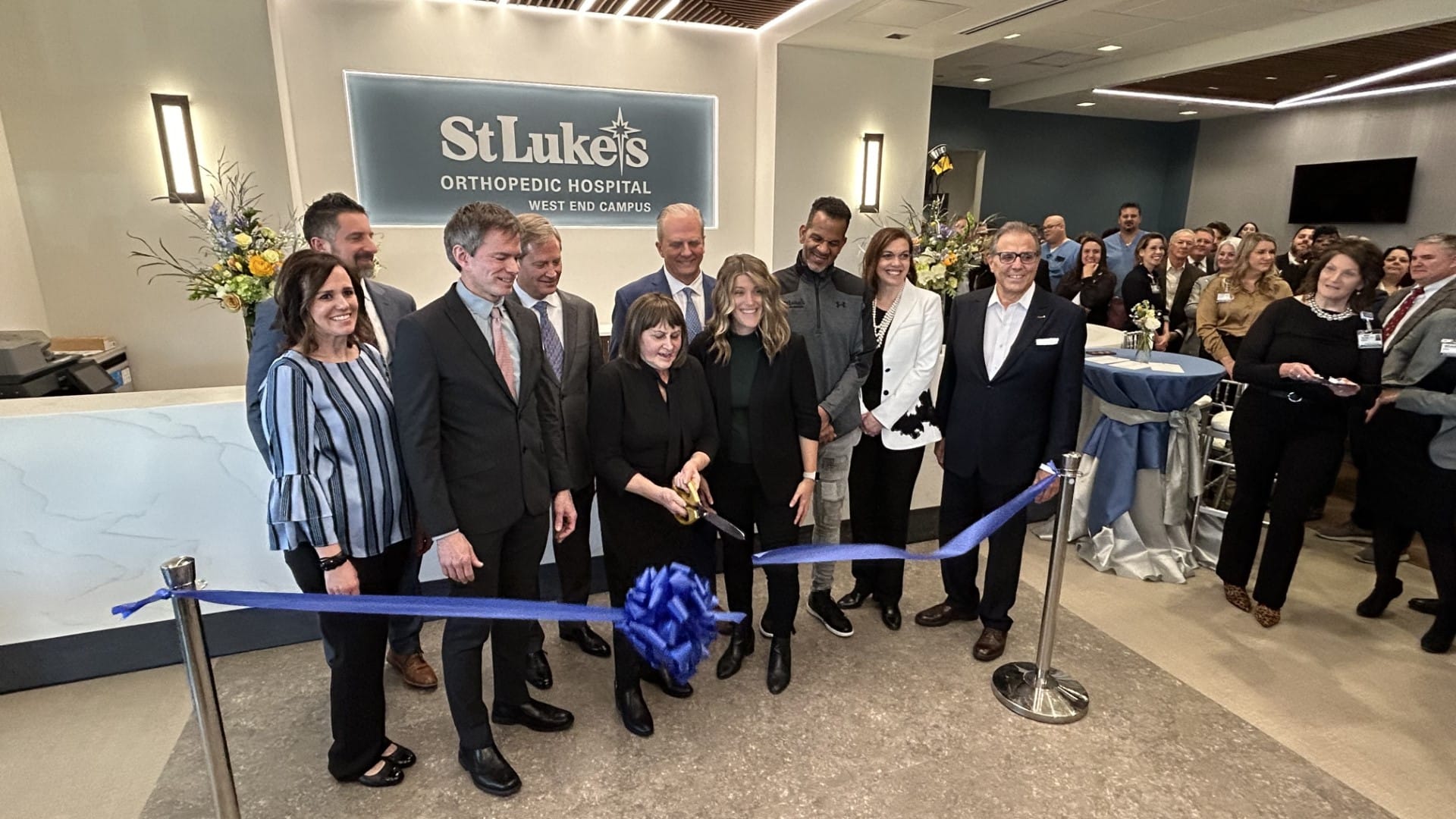 A new hospital in the St. Luke’s University Health Network is now open. The ribbon was cut on the orthopedic hospital Wednesd