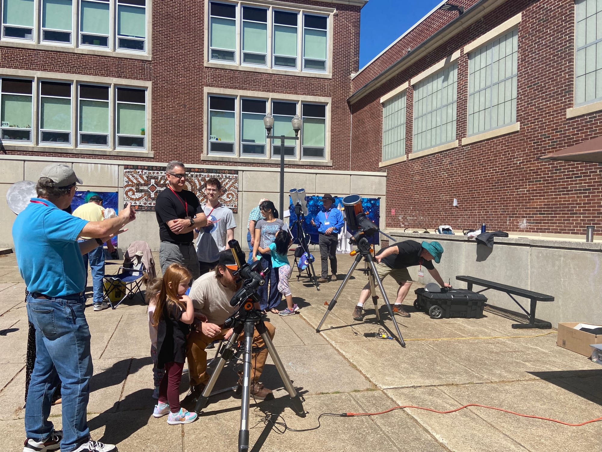 The Lehigh Valley's first Space Fest was held Saturday in Easton.