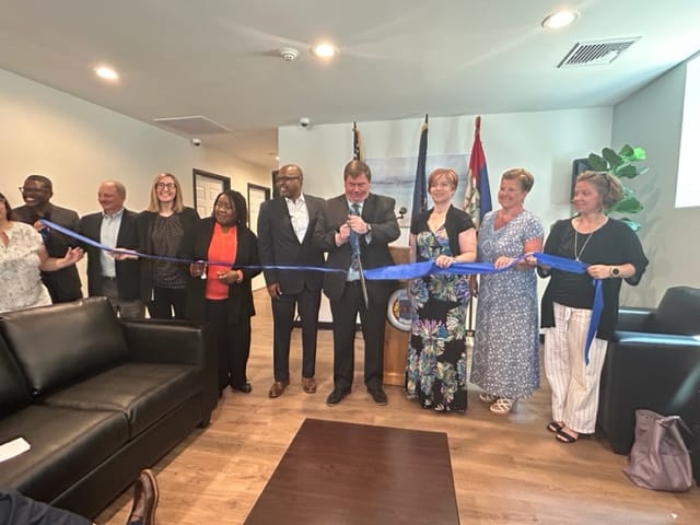 Outpatient restoration long term structured residence Ribbon Cutting in Easton,