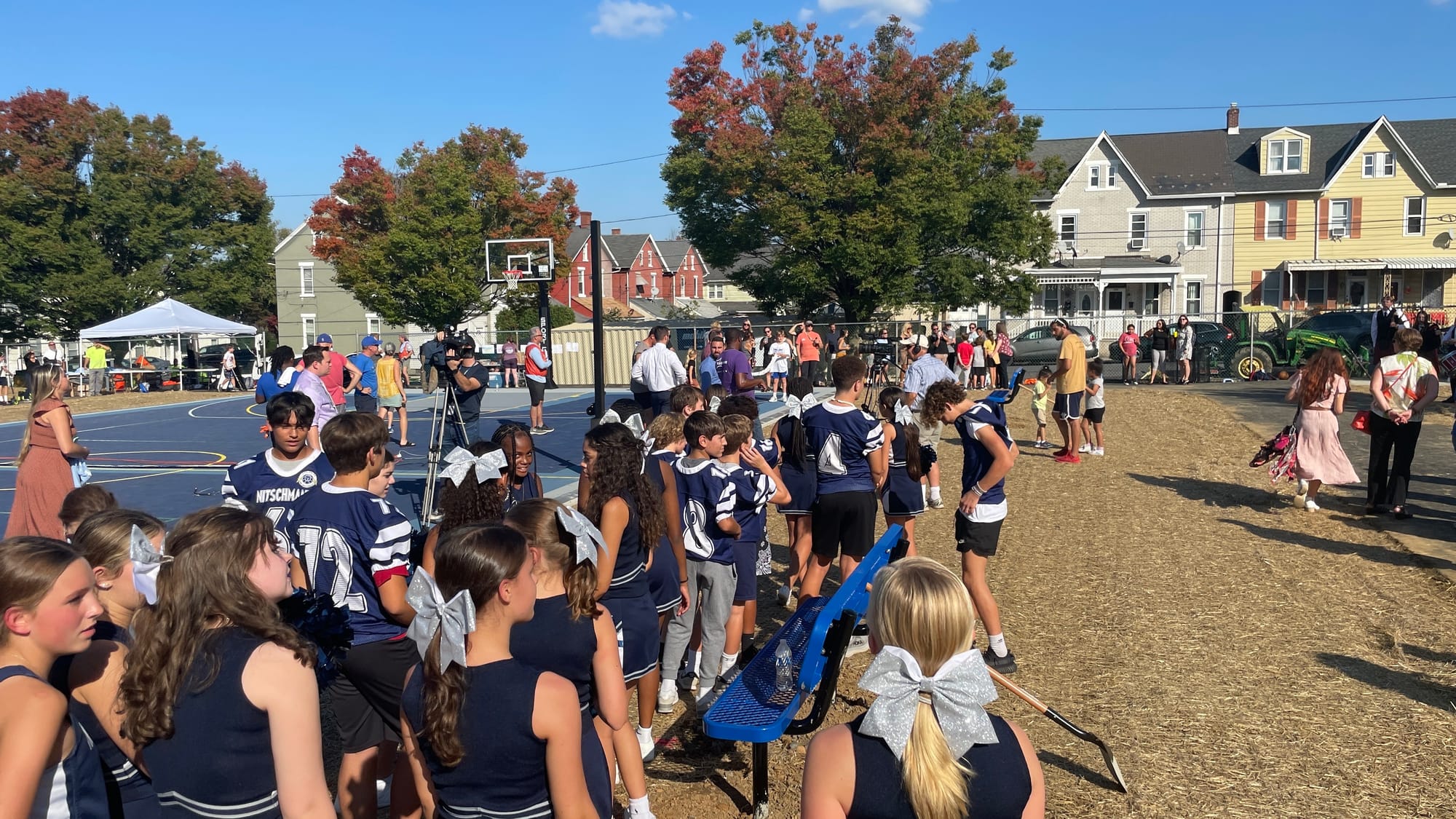 The Bethlehem community and beyond came together this week to make the park upgrade possible. The multi-sport court is good t