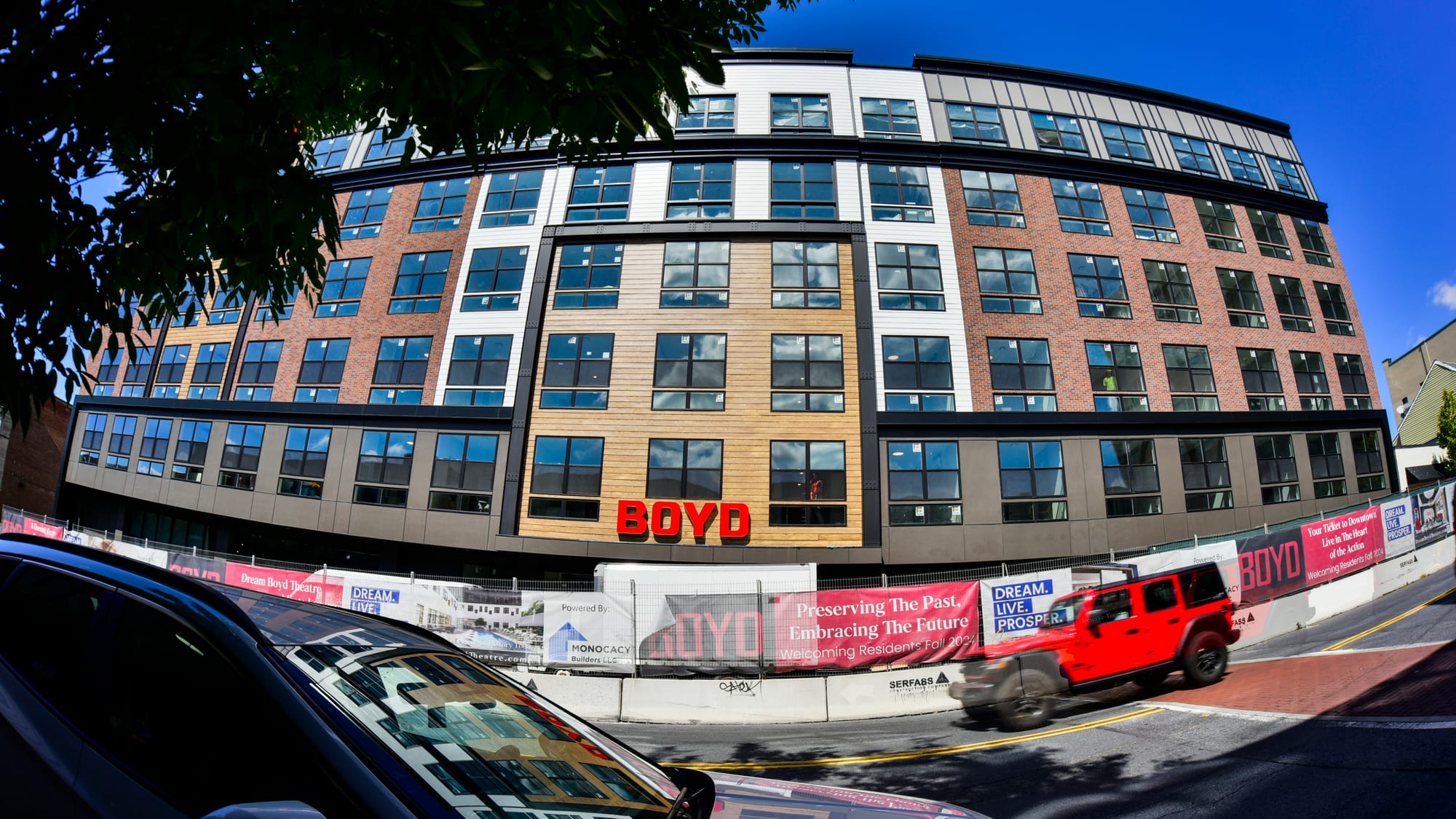The Dream Boyd Theatre project on West Broad Street in Bethlehem on Tuesday, September 10, 2024. Scenes of the former Boyd Th