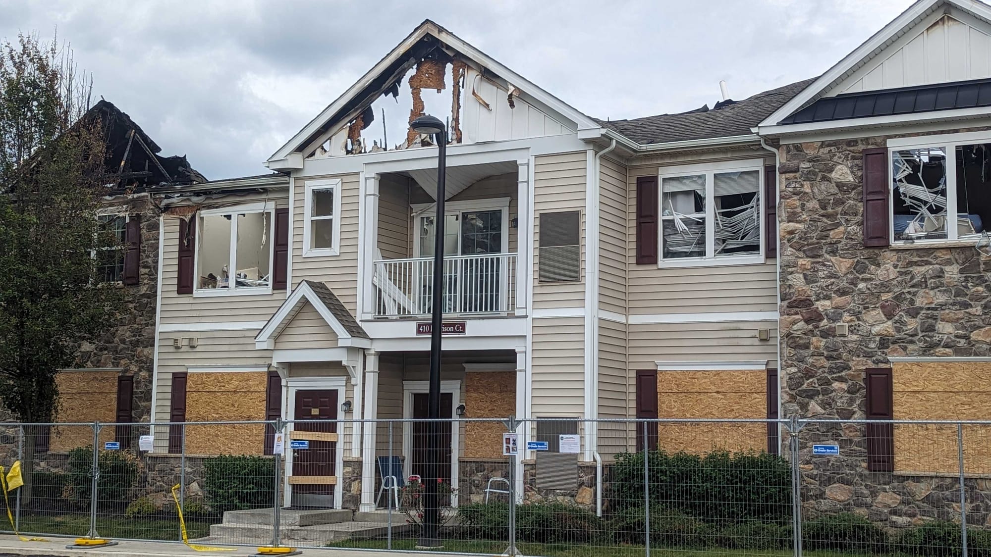 Lightning is the confirmed cause of a fire that destroyed an Allen Township apartment building on June 16 at The Residences a