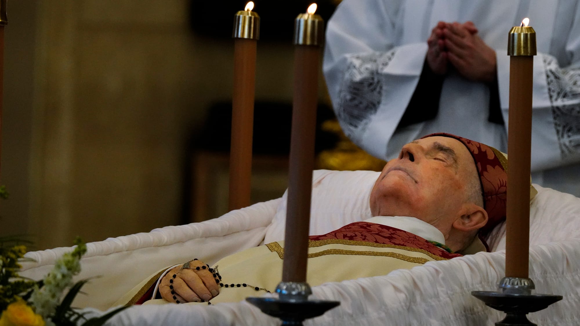 Ceremonies of Reception of the Body and Visitation for The Most Reverend Edward Peter Cullen, D.D., third Bishop of Allentown